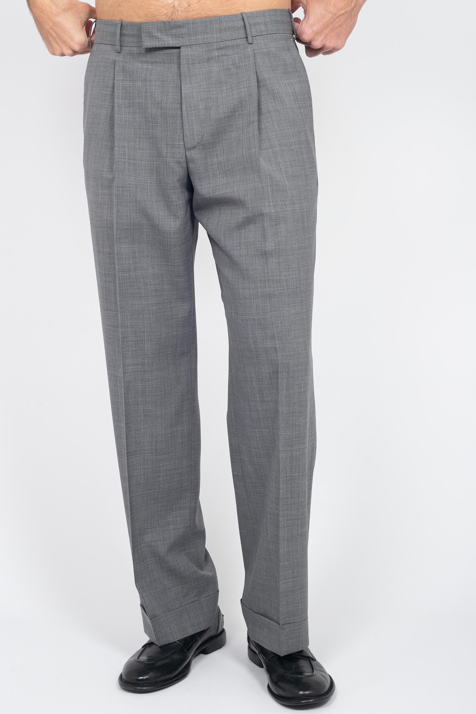 pantalone in lana super100s 'quindici' C0ASX5ZA0FWD ZI560220 PT TORINO 