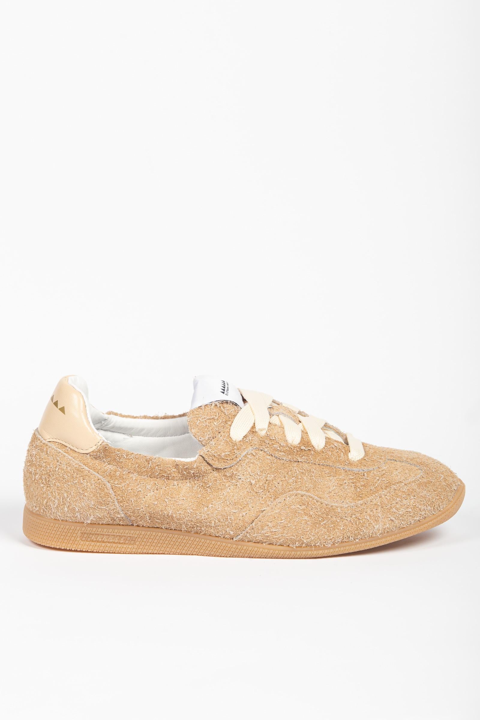 sneaker in camoscio 'dorina' DORINAW BEIGE RUN OF 
