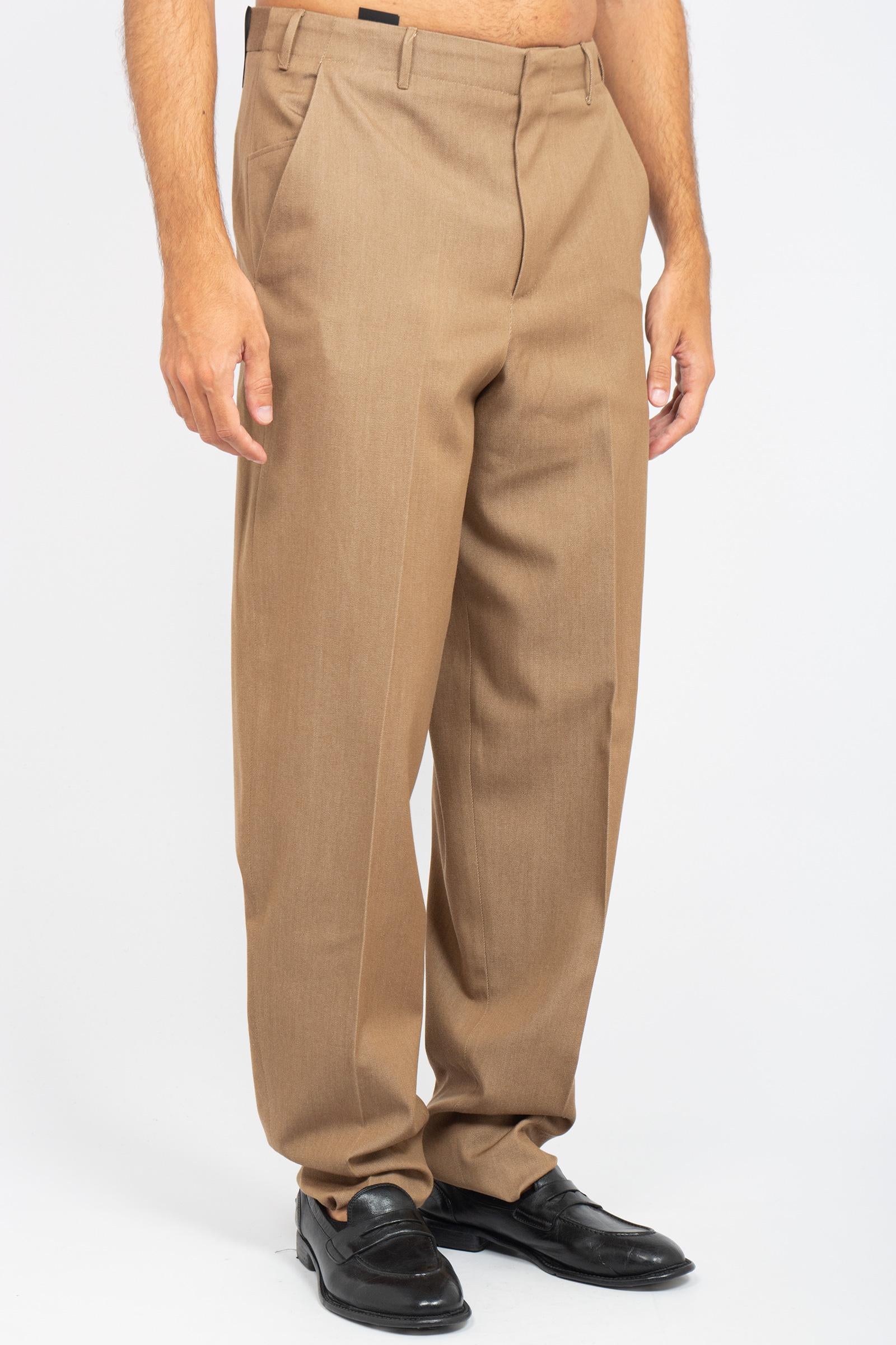 pantalone in misto lana 'wide' COCOAFAFZB0FWD SU940090 PT TORINO 