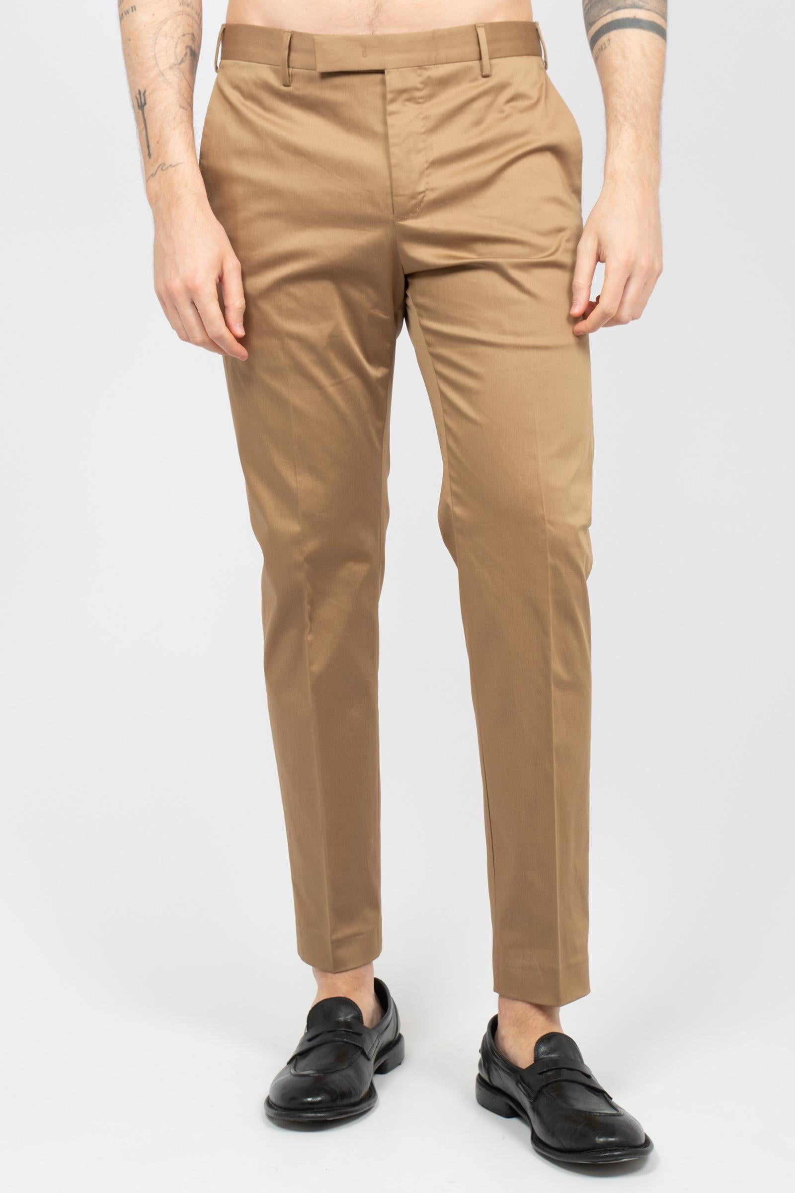 pantalone in cotone stretch 'dieci fit' COASX0Z00FWD NU680130 PT TORINO 
