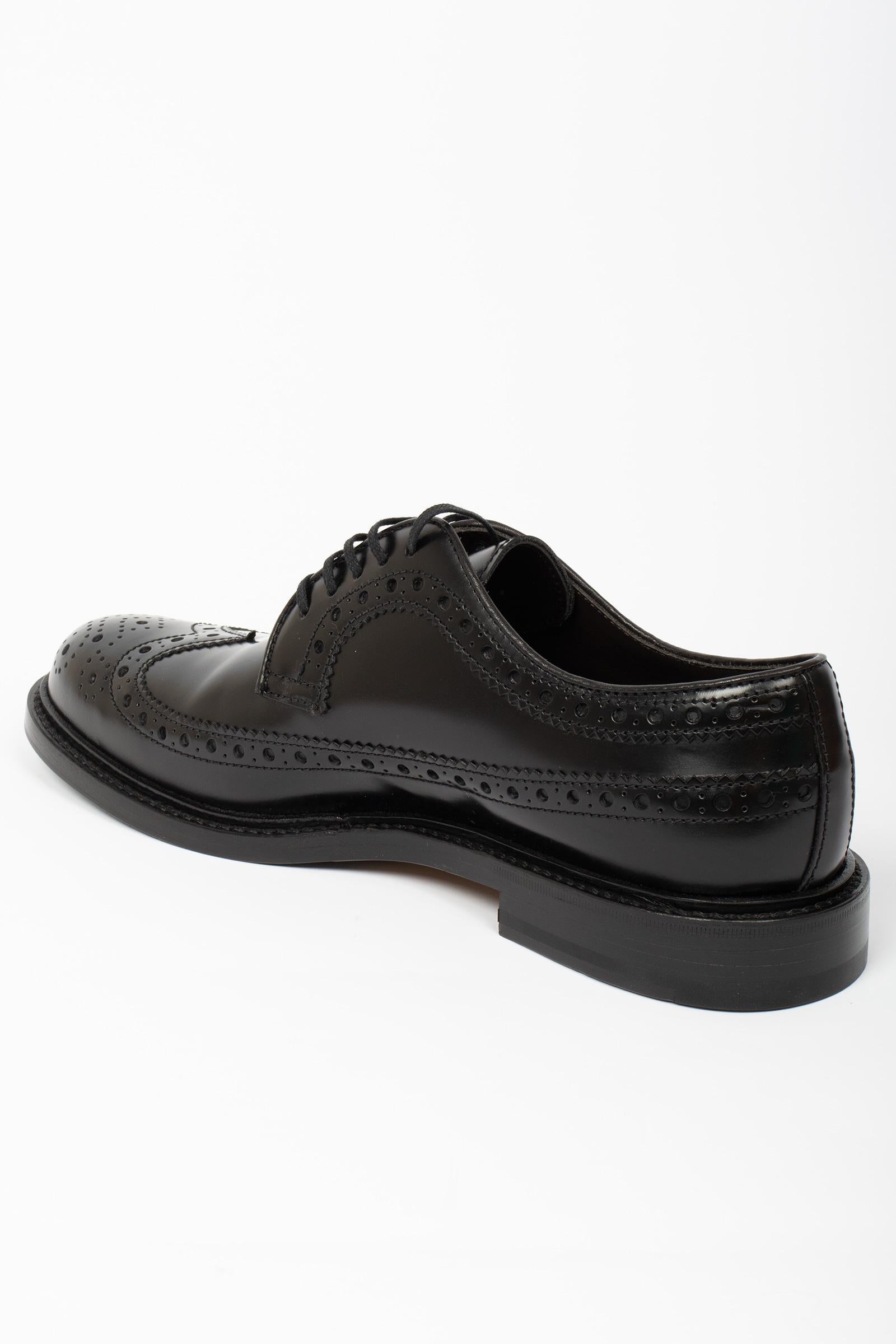 stringate monogram in pelle 29005ANTICK NERO LO.WHITE 