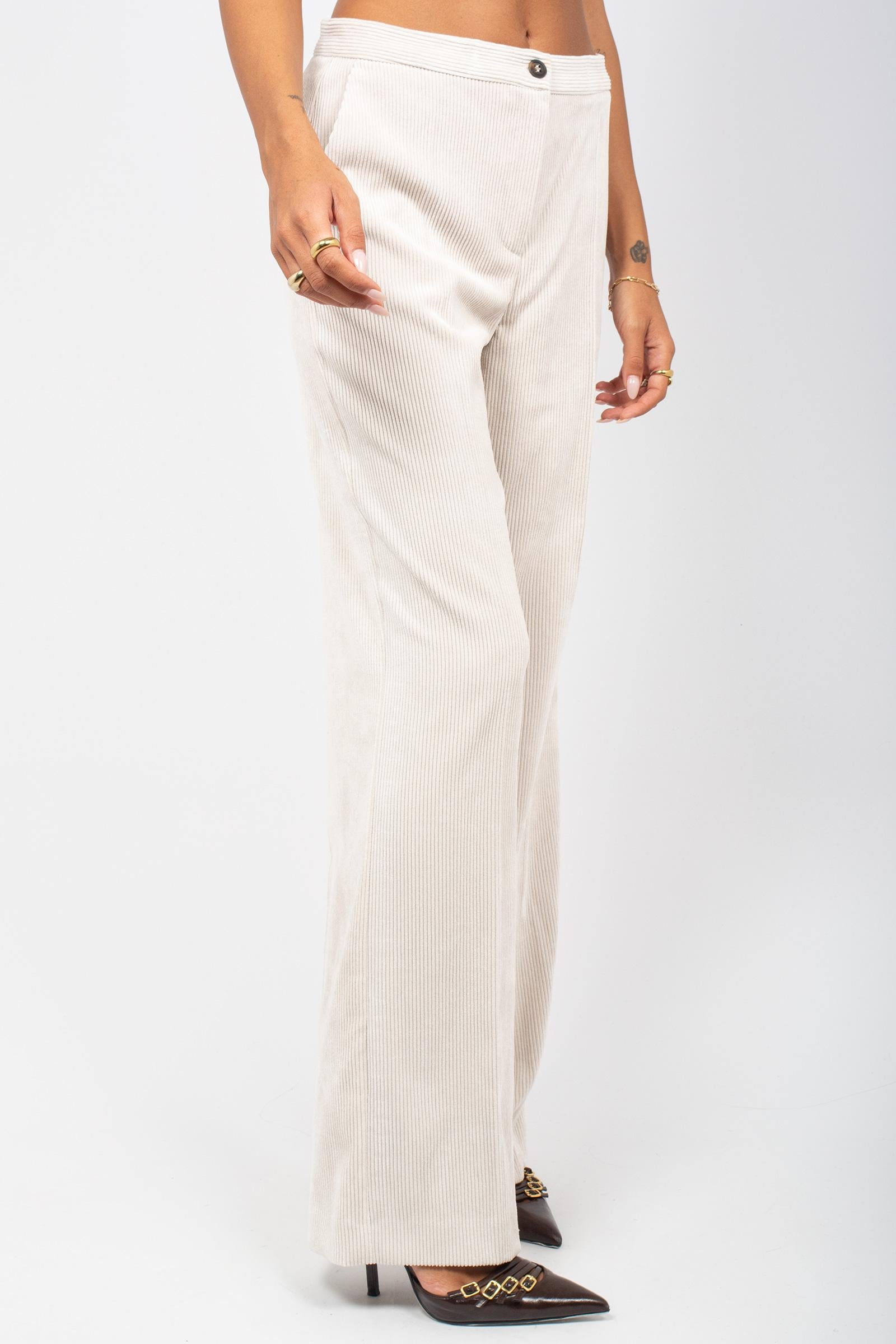pantalone in velluto P045R008522N 11 DIANA GALLESI 