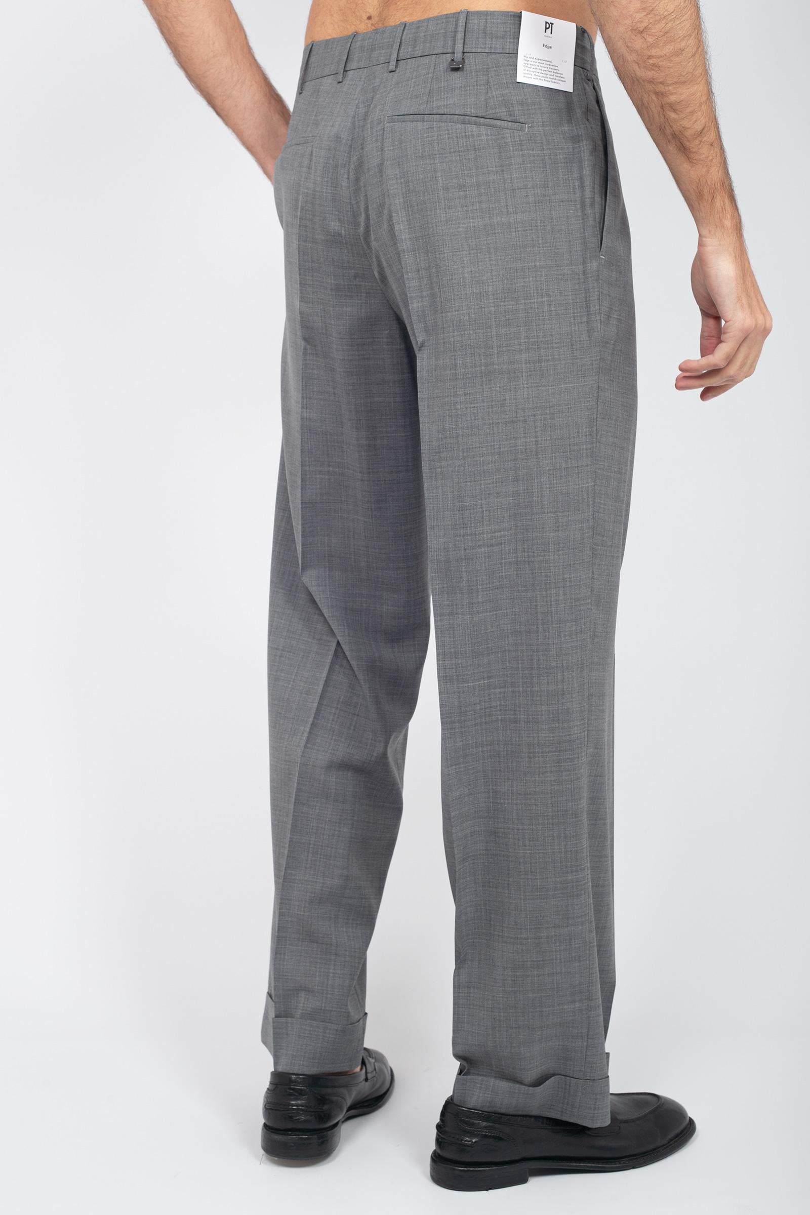 pantalone in lana super100s 'quindici' C0ASX5ZA0FWD ZI560220 PT TORINO 