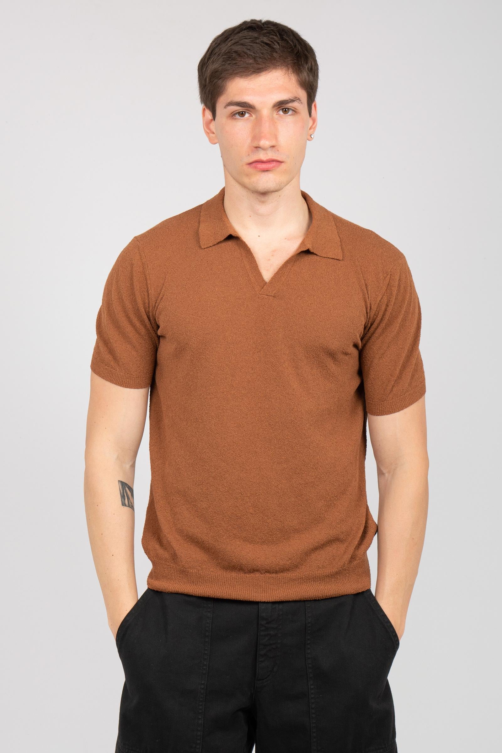 polo in cotone spugna D9SP146L 571 DRUMOHR 