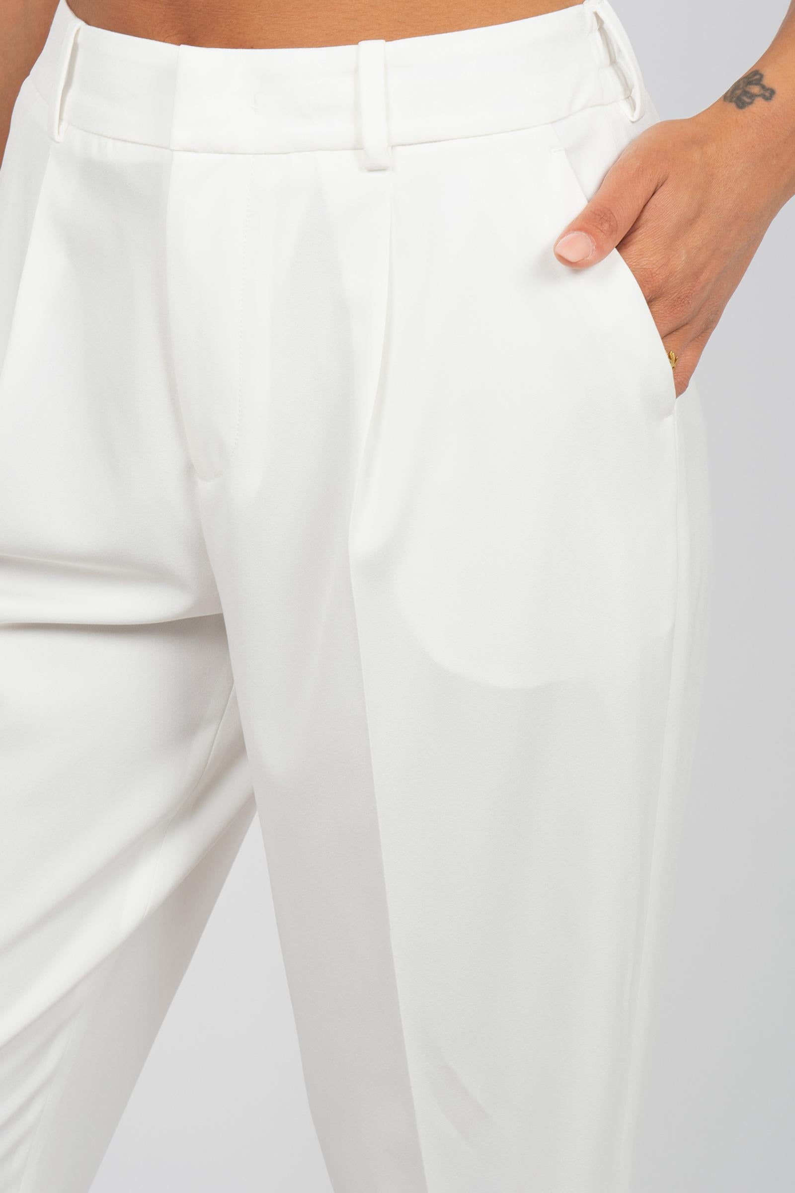pantalone in misto cotone 'daisy' CDVSDAZ00STD DX220010 PT TORINO 