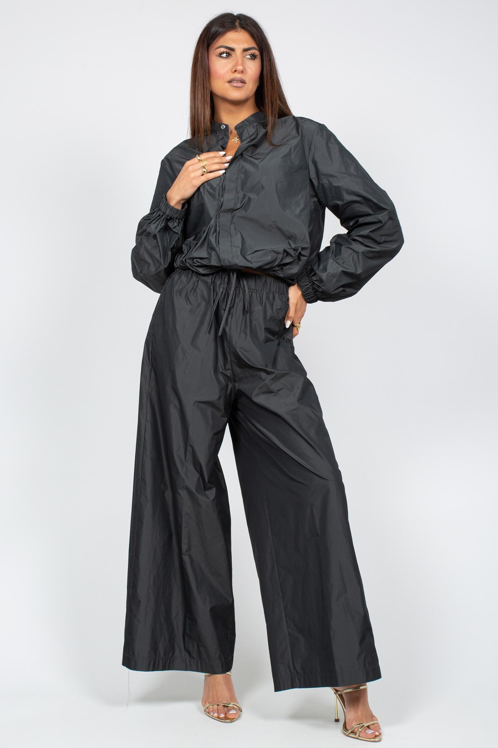 pantalone in taffeta con coulisse ACQUADD13 965 DOUUOD 