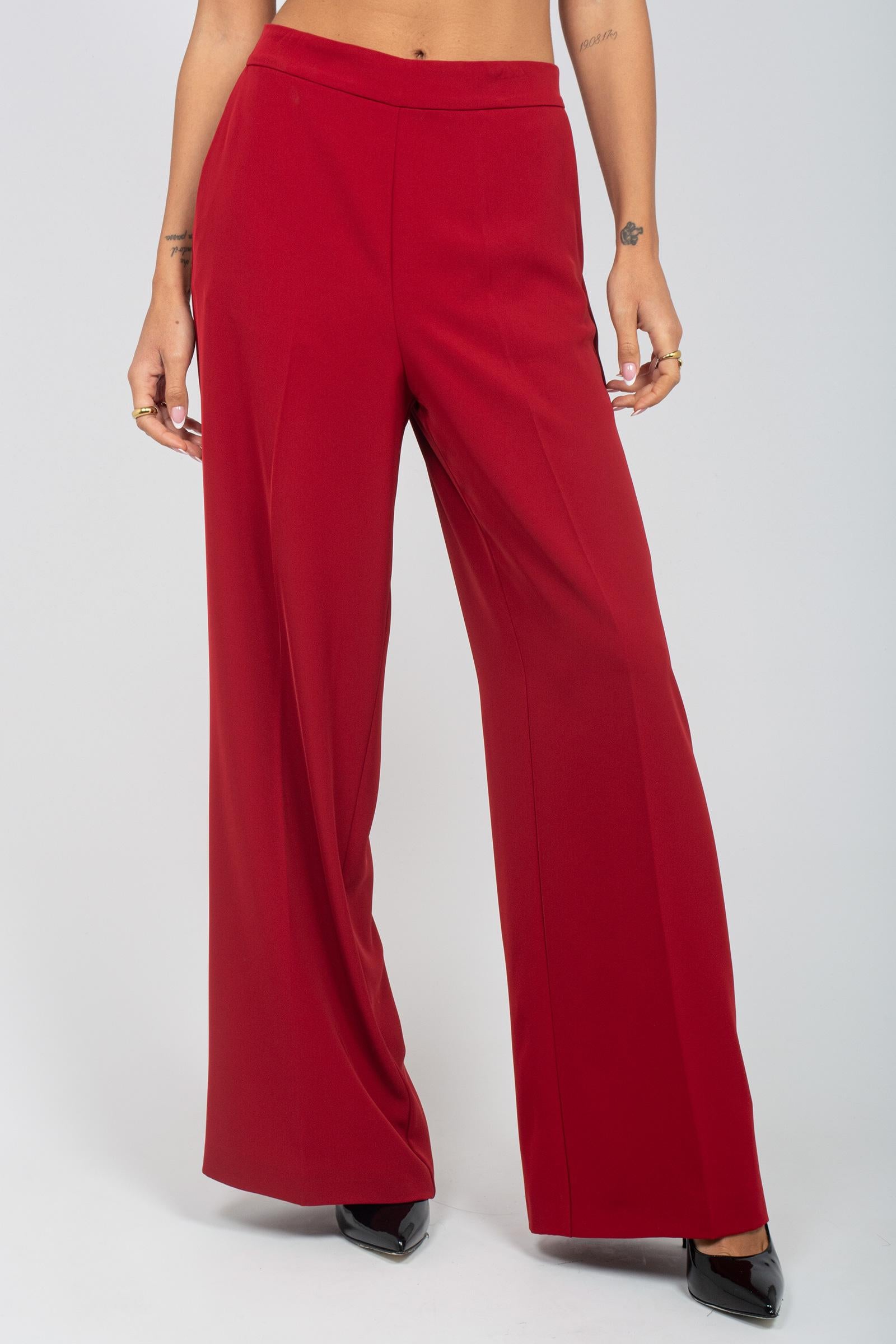 pantalone in cady 'hellen' HELLENDD07 BLOCCATO DOUUOD 