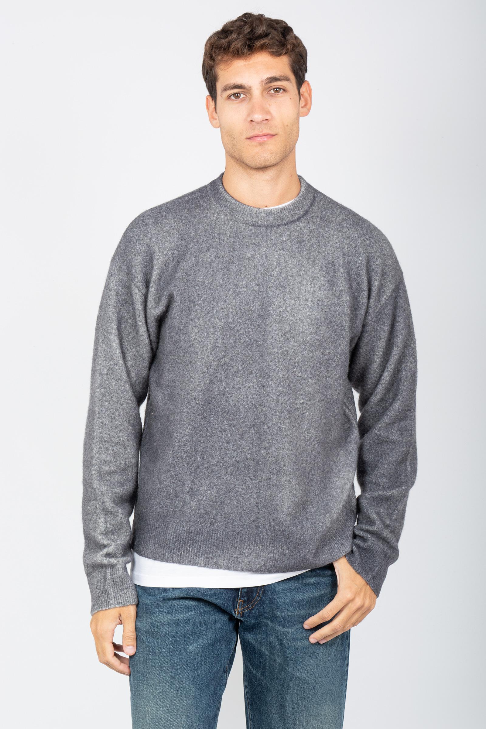 girocollo in misto lana spray texture AMU039CQ22XXXX C0052 AMISH 