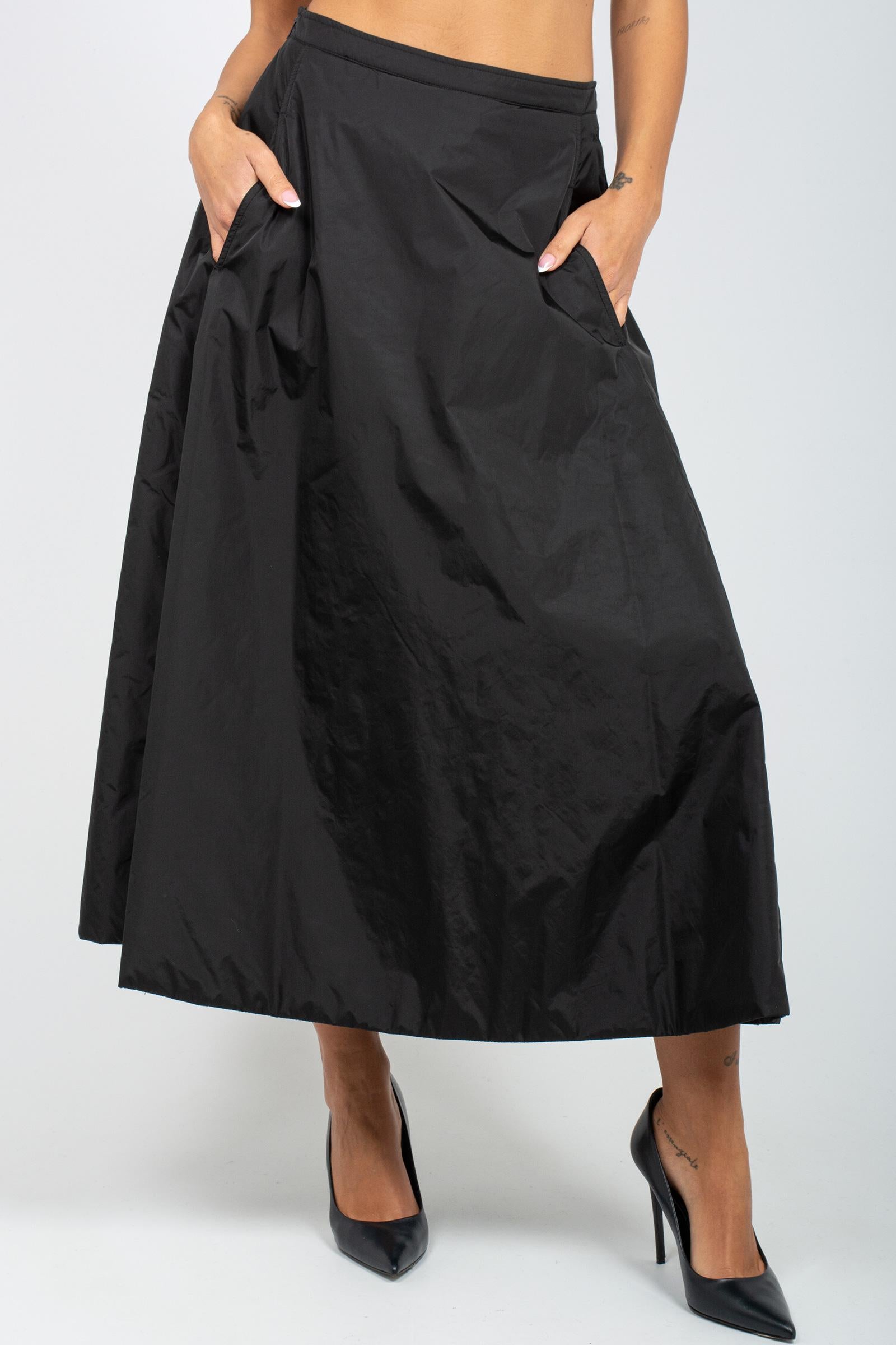 gonna padded in nylon 12AWL074 BLACK ADD 