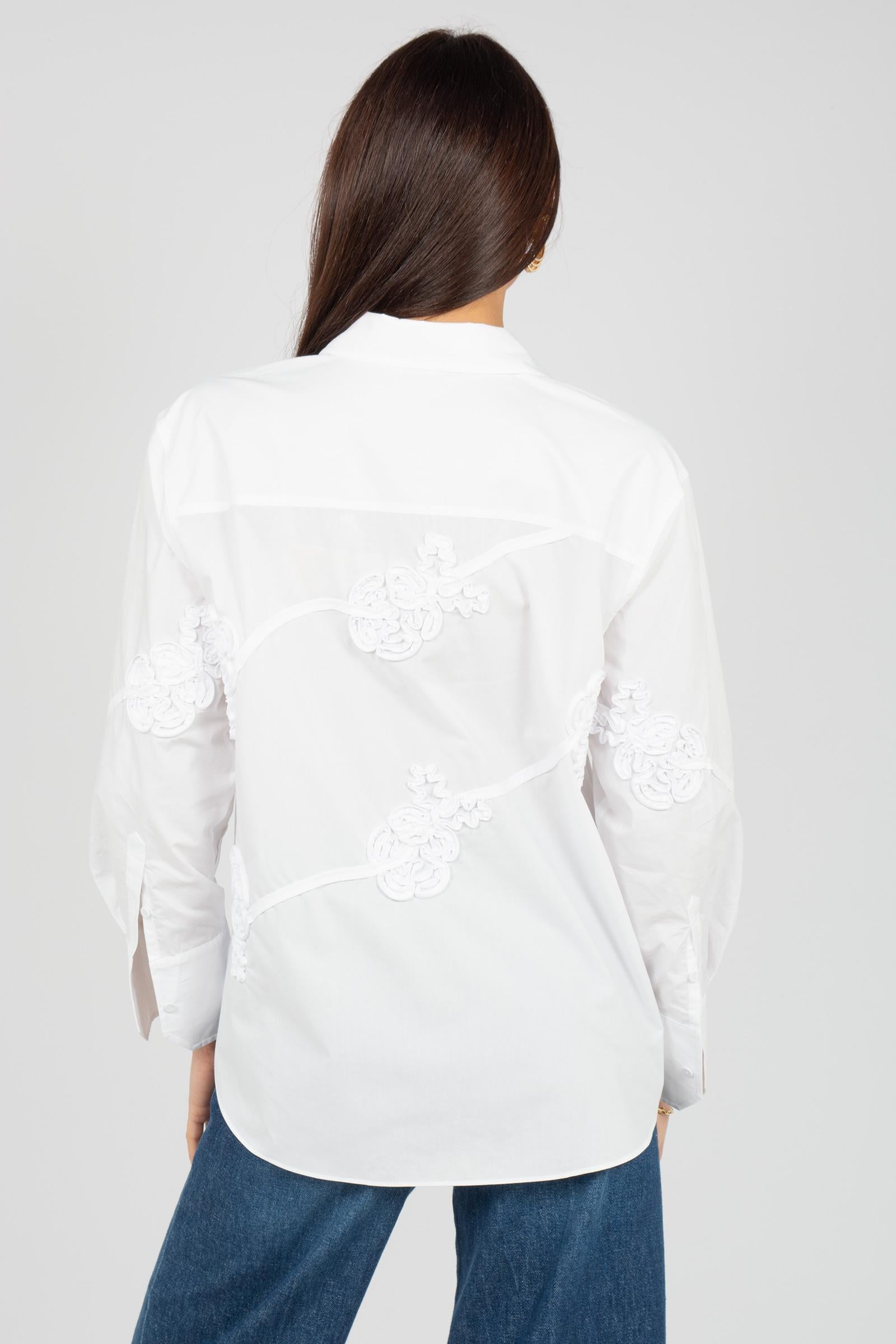 camicia in popeline di cotone 'comune' COMUNE 001 MARELLA 