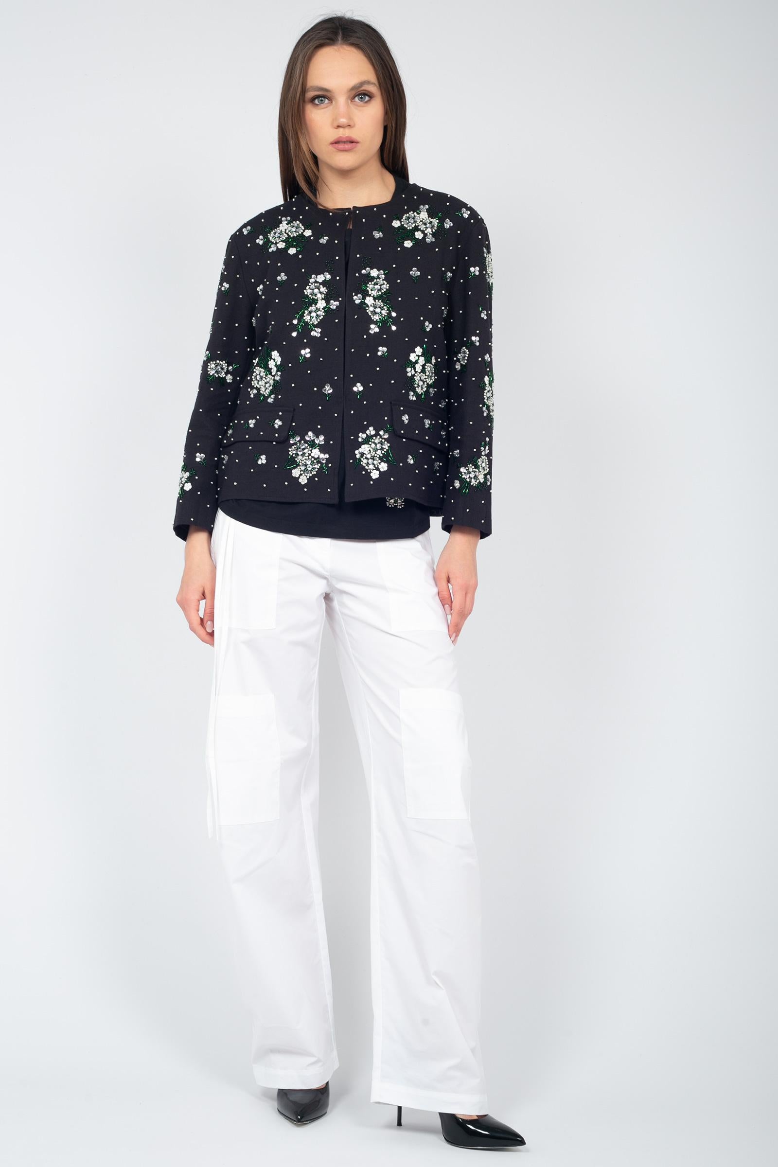 pantalone in popeline di cotone PT1330220654 002 SEVENTY 