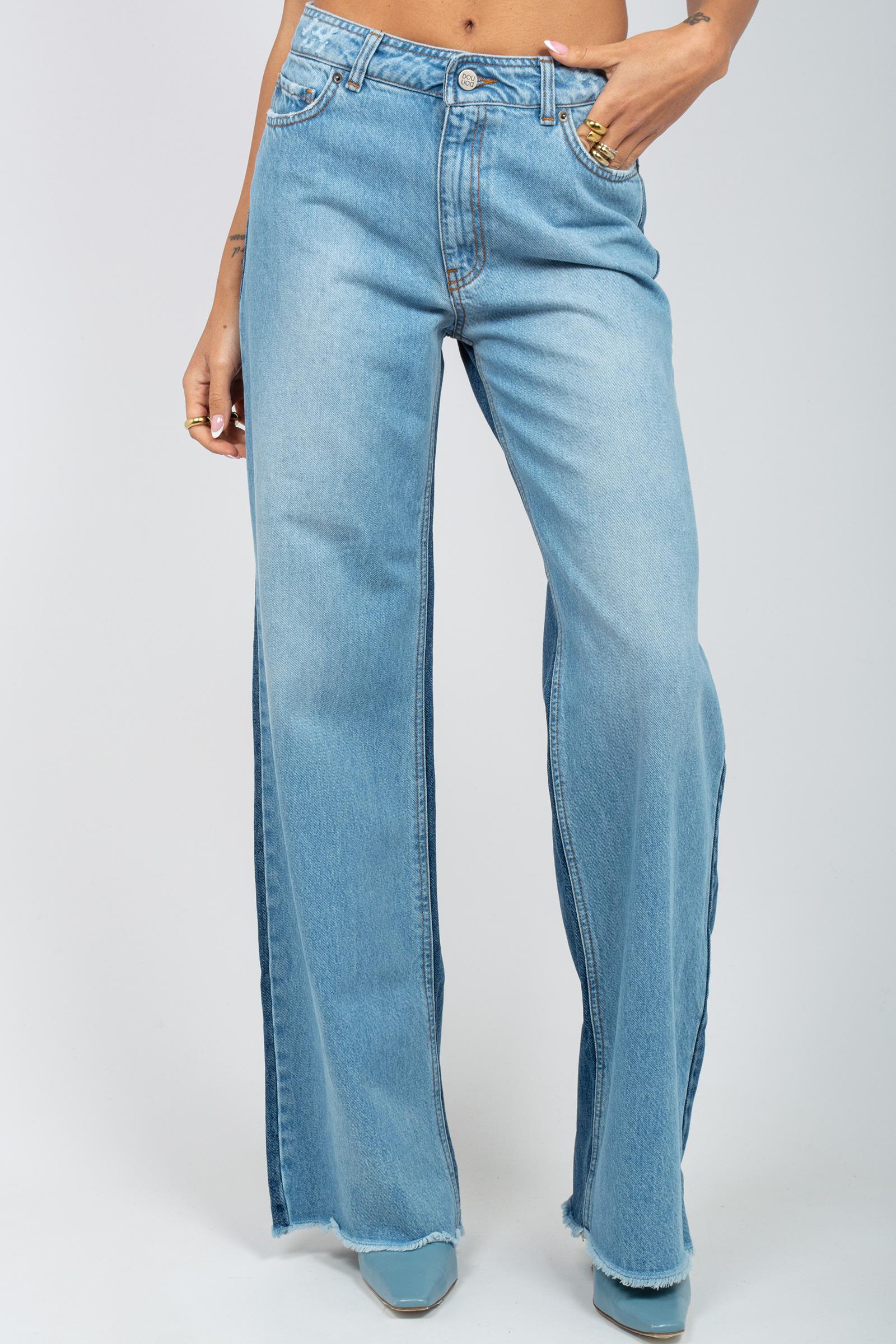 denim bicolore 'rovere' ROVEREDDJ04 BLUCHIARO DOUUOD 