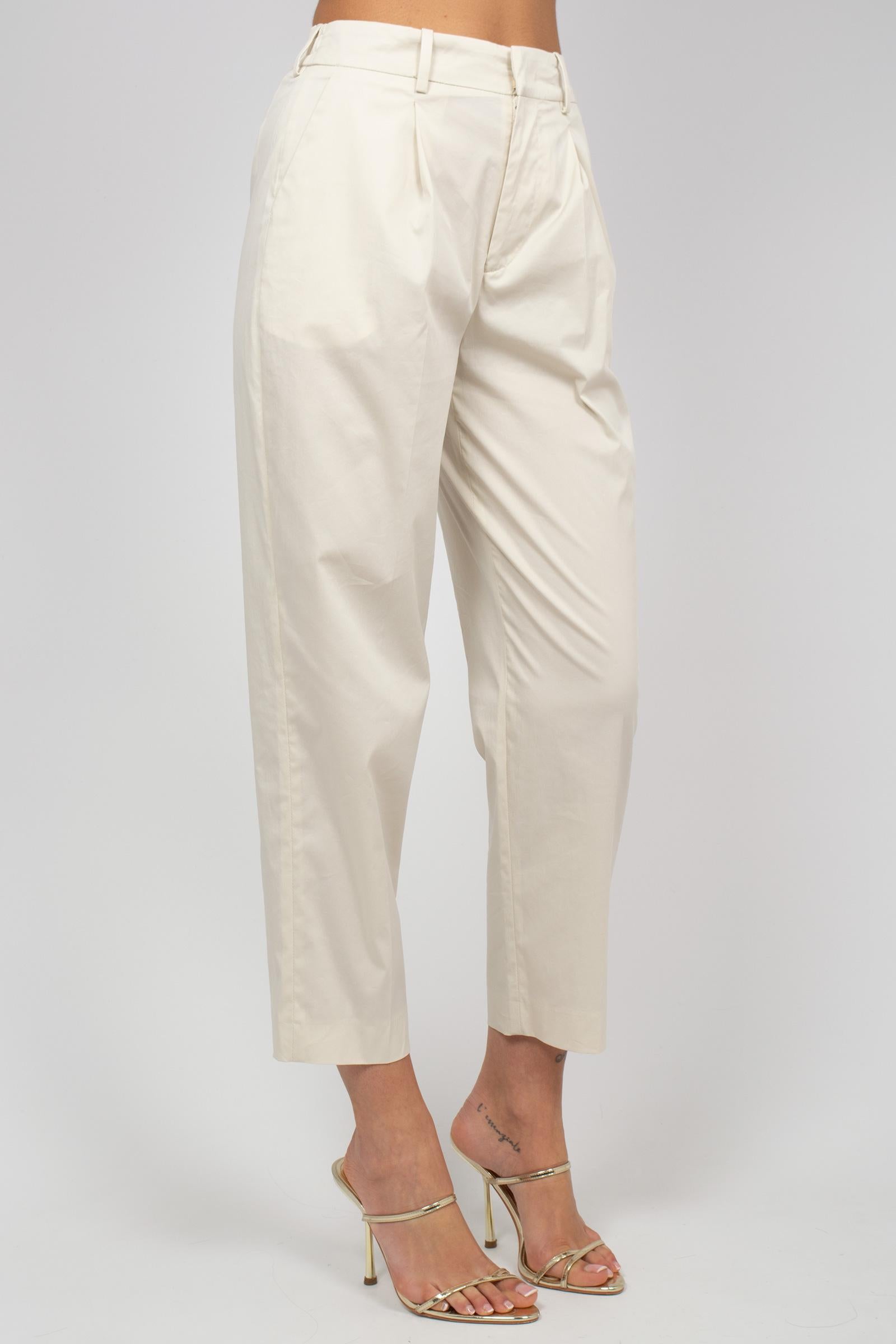 pantalone in misto cotone 'daisy' CDVSDAZ00STD VD050010 PT TORINO 