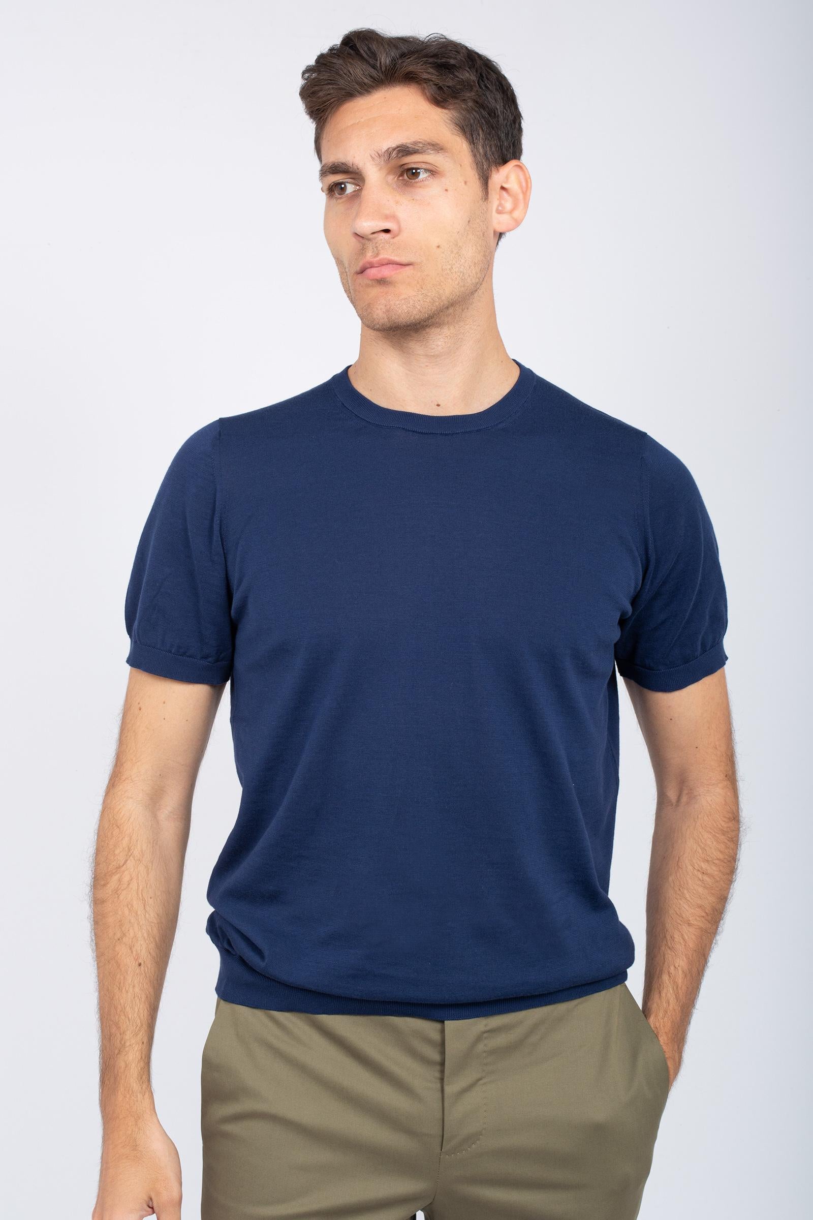 t-shirt girocollo unito D0GN100 770 DRUMOHR 