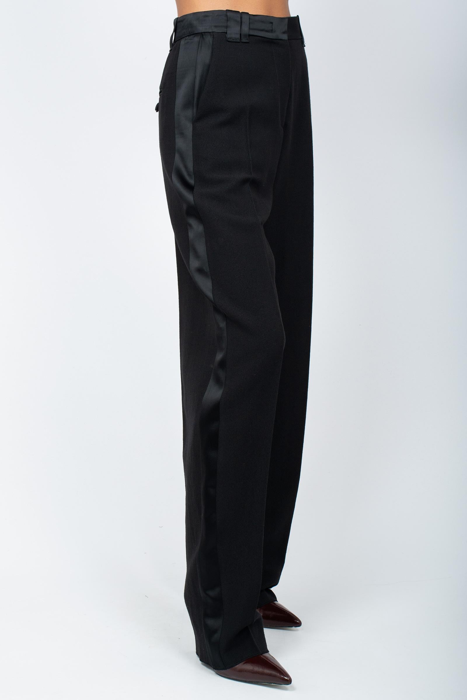 pantalone tuxedo in crepe 'smoking' SMOKING 002 STELLA MAXWELL X MARELLA 