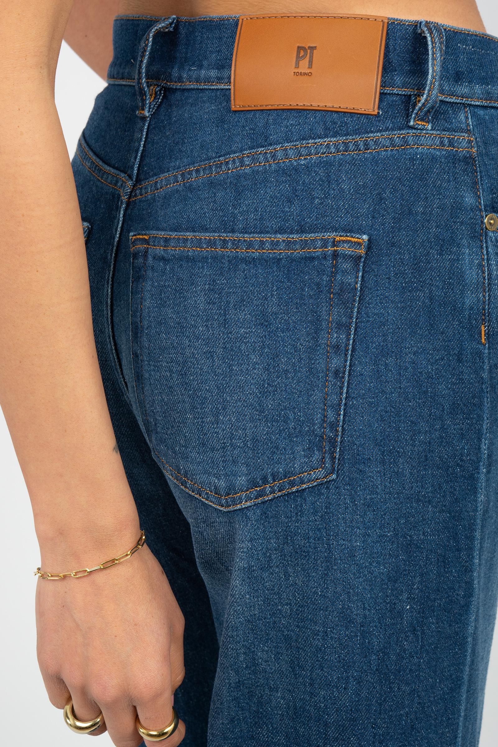 jeans in cotone 'kendall fit' C1VPKDZ0 DN0920MN45 PT TORINO DENIM 