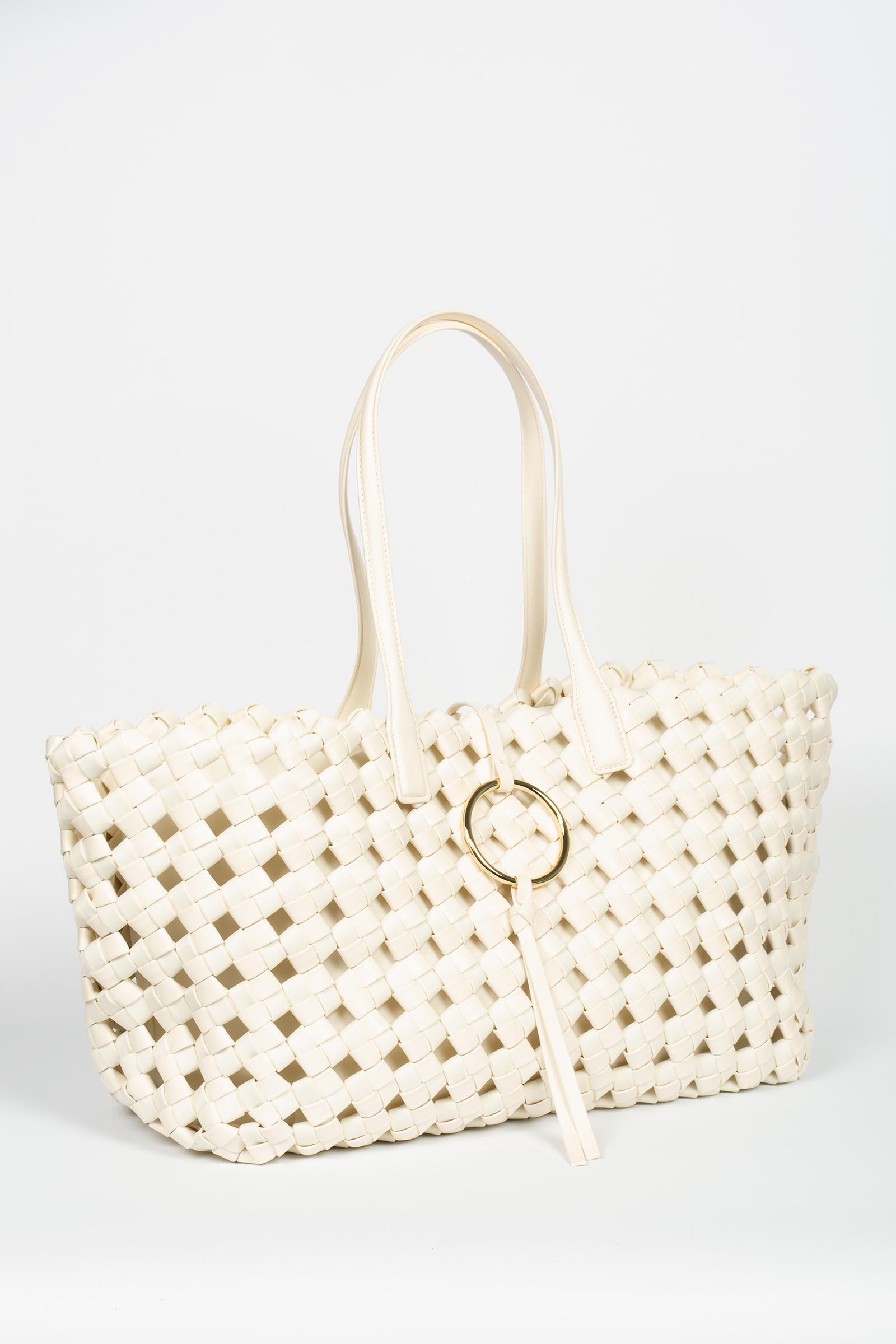 maxi shopper in tessuto intrecciato 'spuma' SPUMA 001 MARELLA 