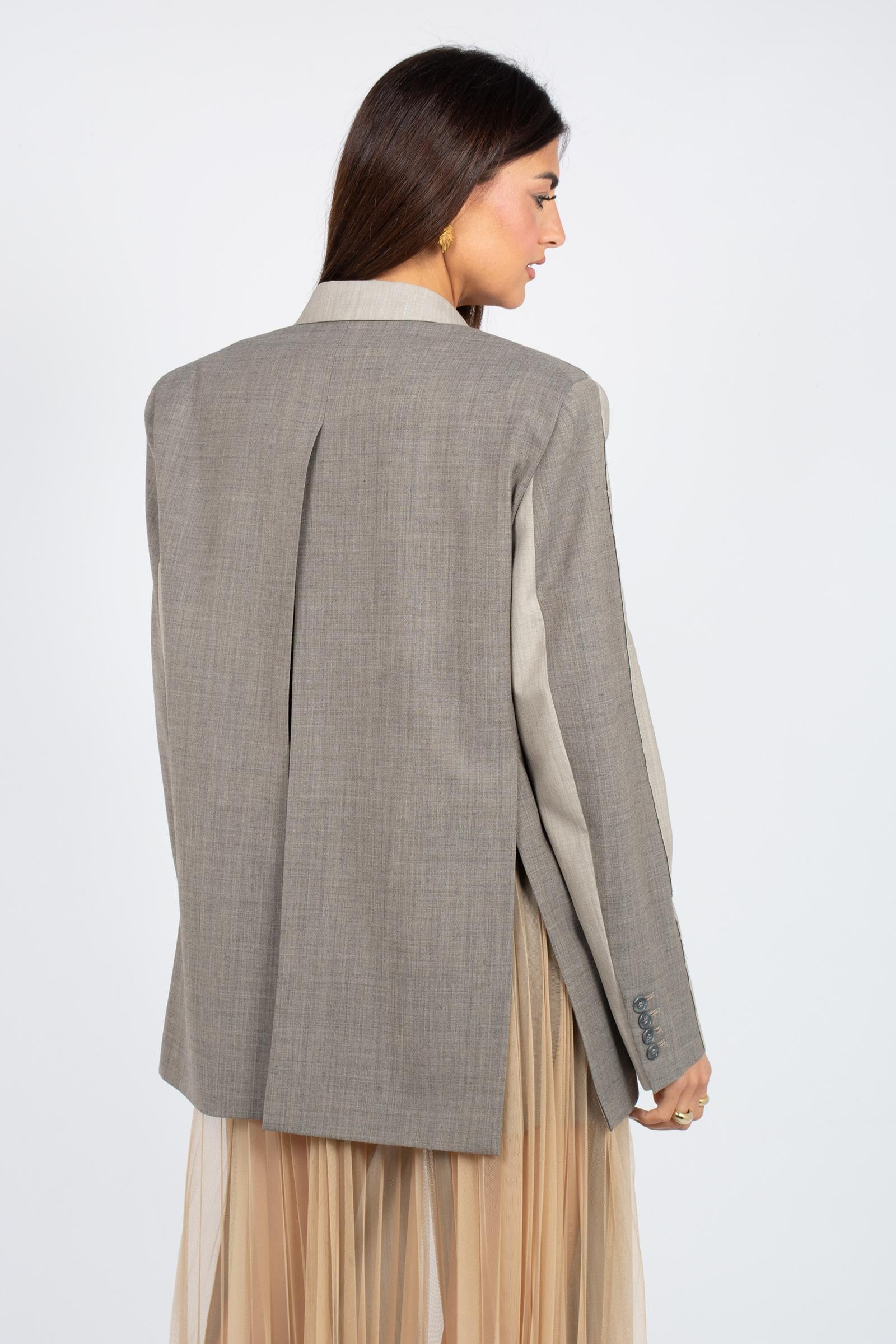giacca in fresco lana 'ambra' P6SZ01 W7021 ERIKA CAVALLINI 