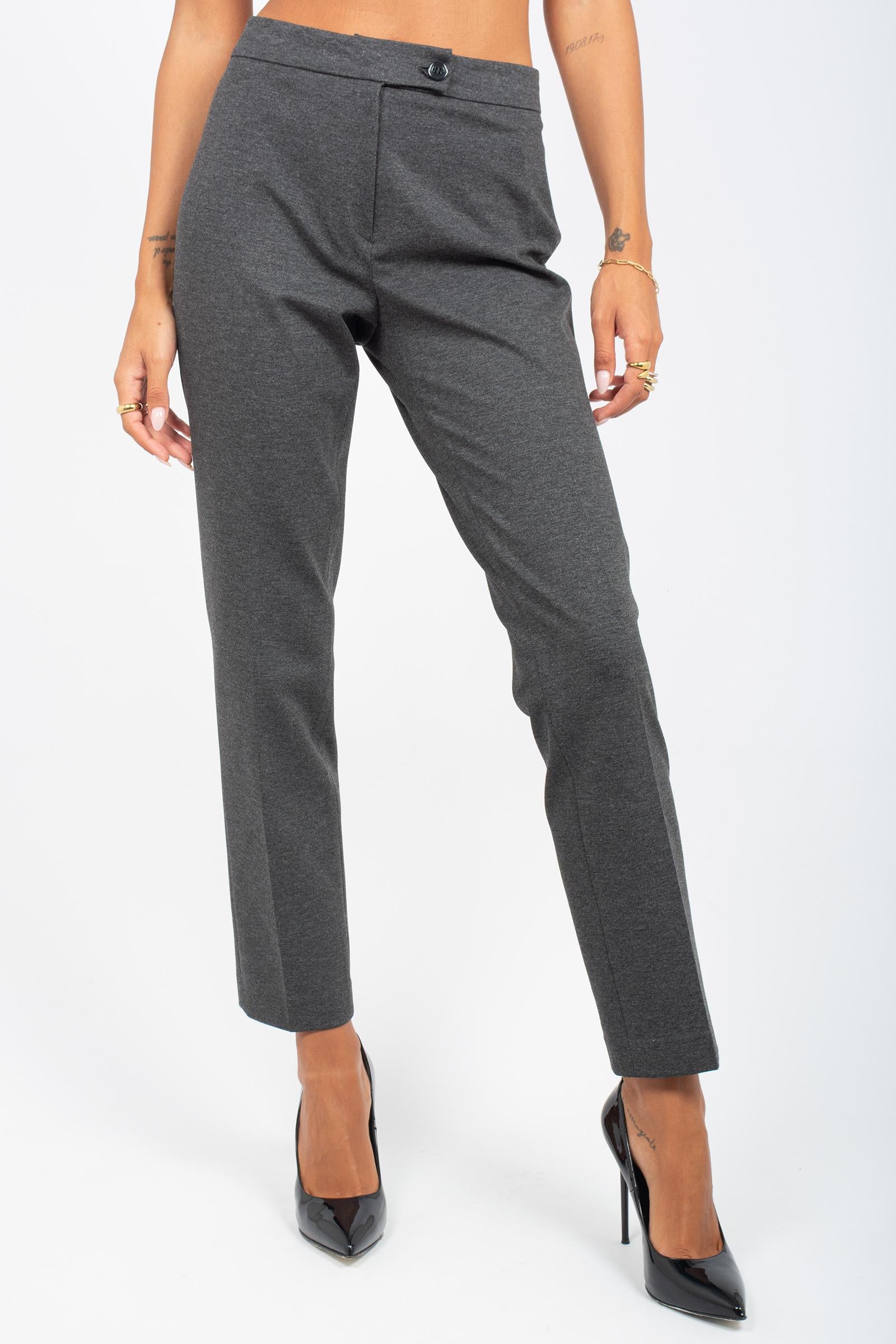 pantalone in punto milano P240CLERK GREY SANGERMANO 