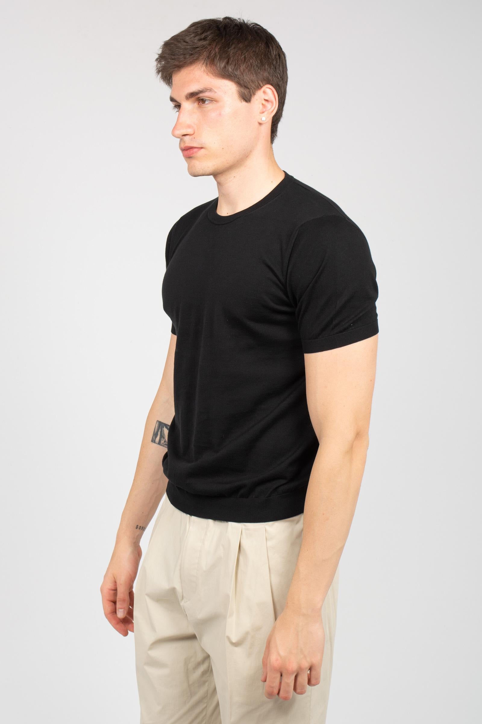 t-shirt in cotone rasato D0GN100 690 DRUMOHR 