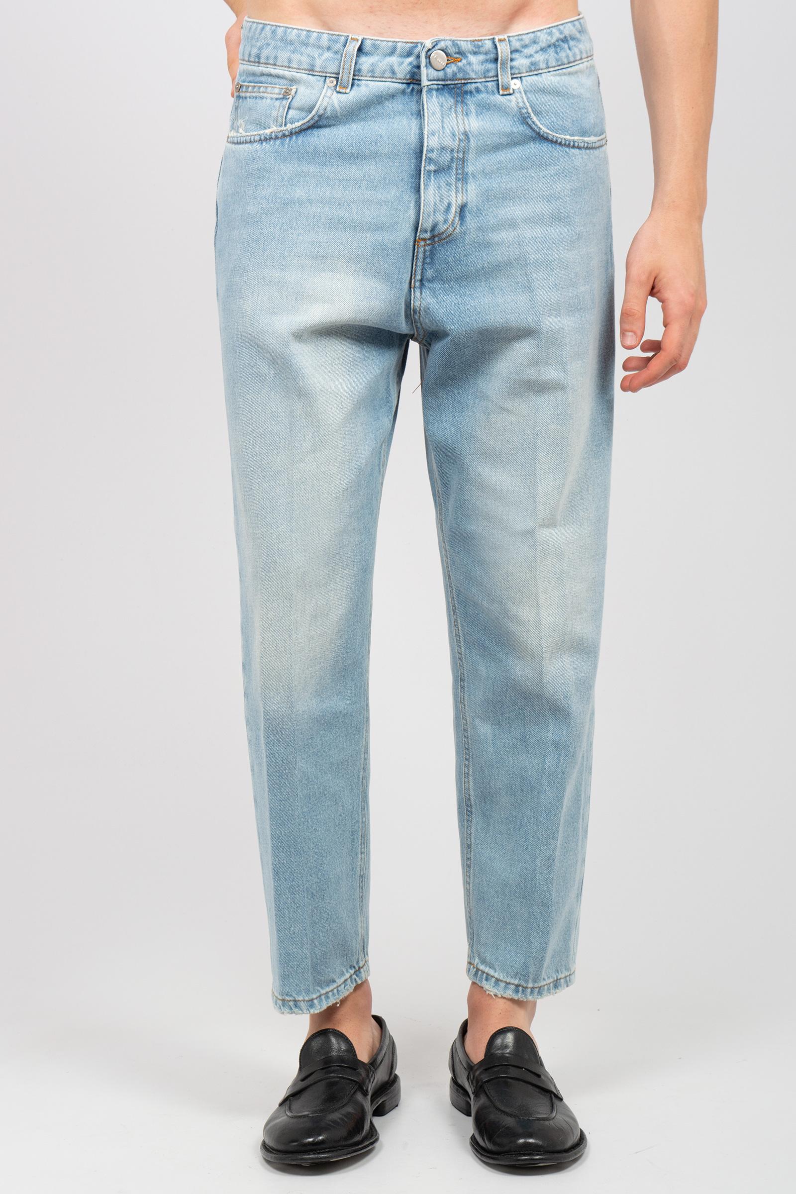 denim carrot in cotone 'niky' NIKYGFBS26 0002 BE ABLE 