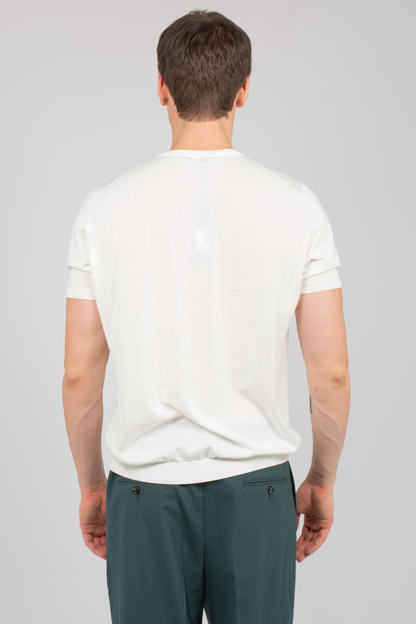 t-shirt in cotone rasato D0GN100 120 DRUMOHR 