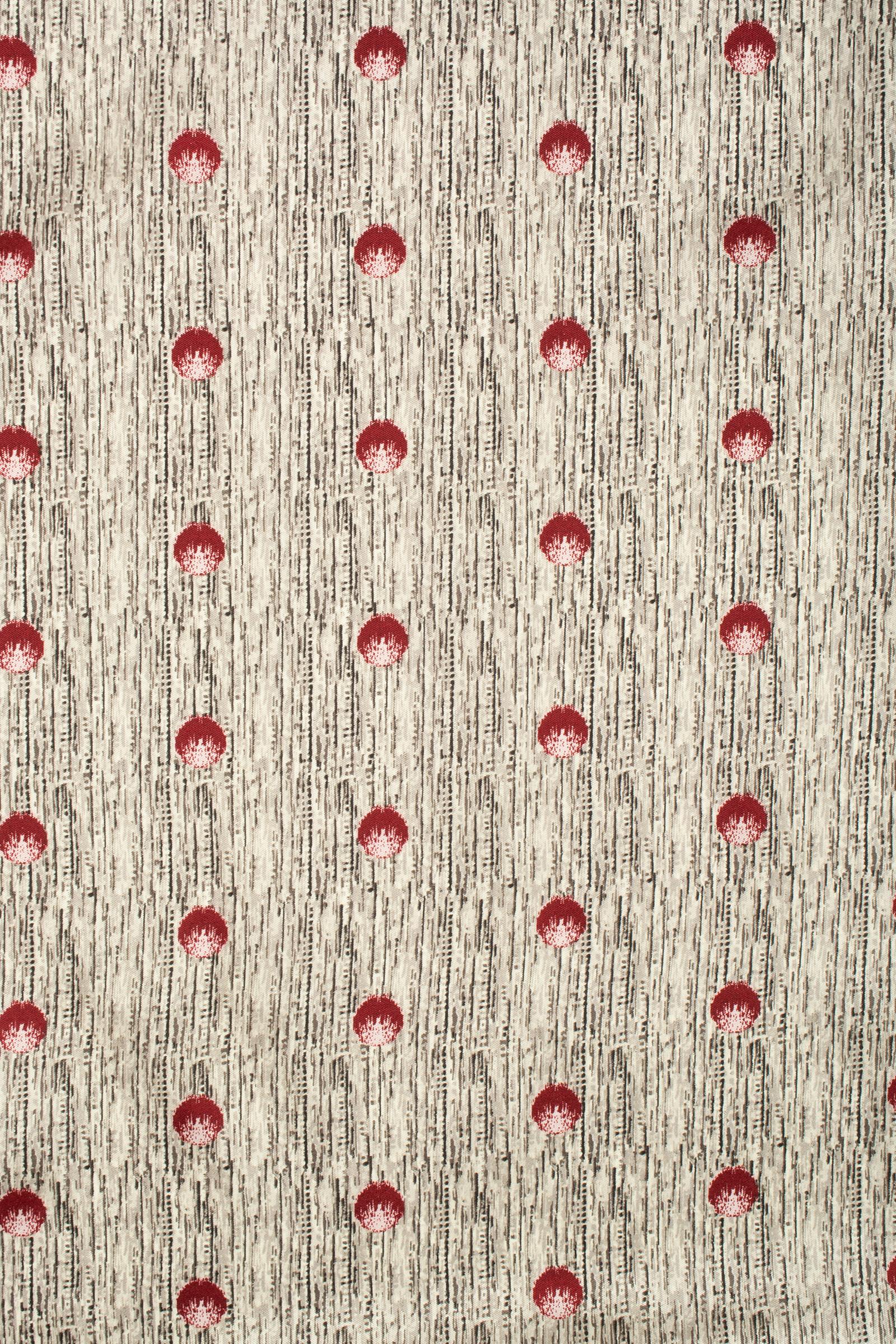 foulard in seta stampata 'uguale' 2616541027600 002 MM - MAX MARA 