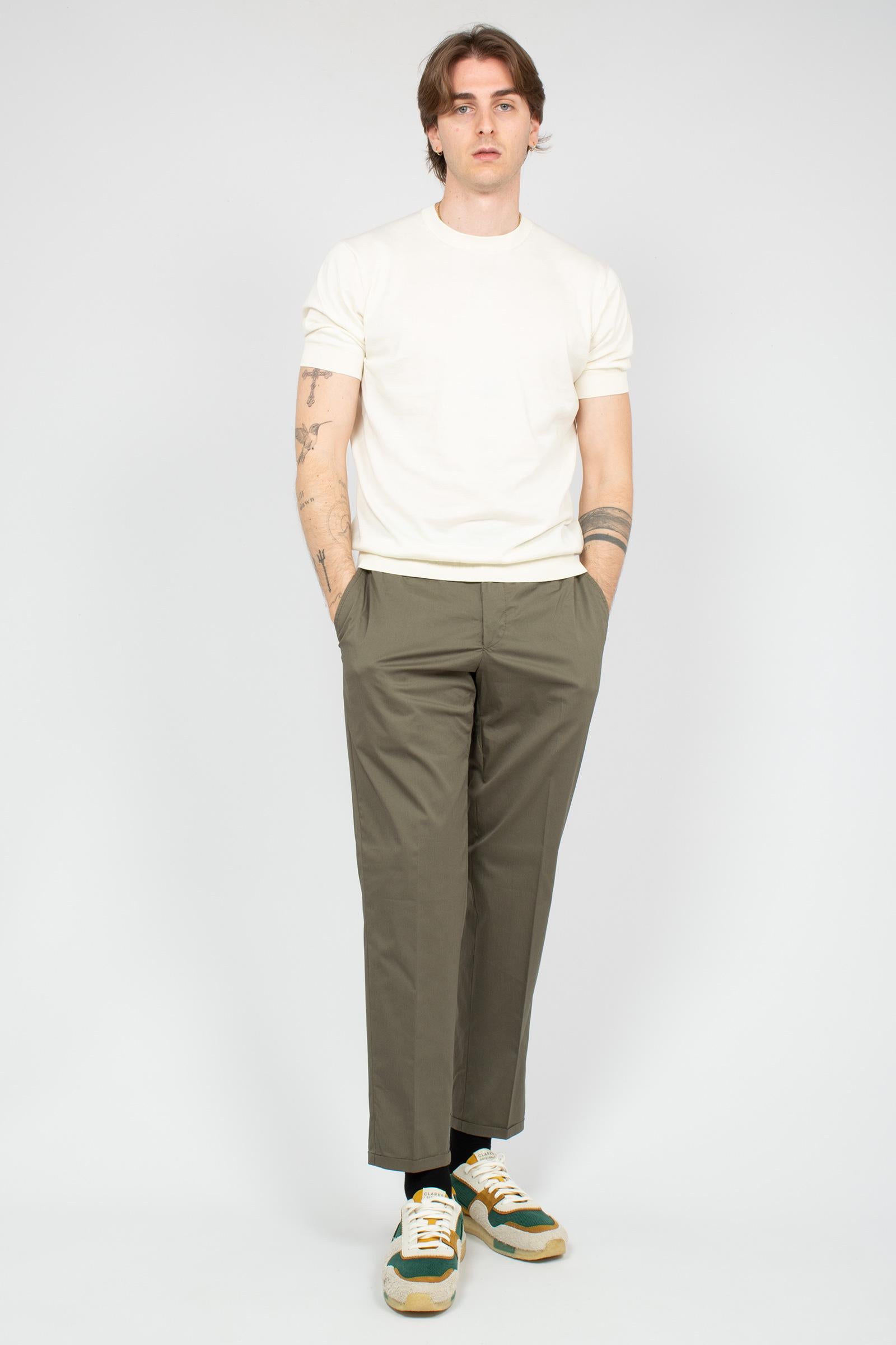 pantalone jogger in misto cotone 'the rebel fit' CORSRBB30REW VD050445 PT TORINO 