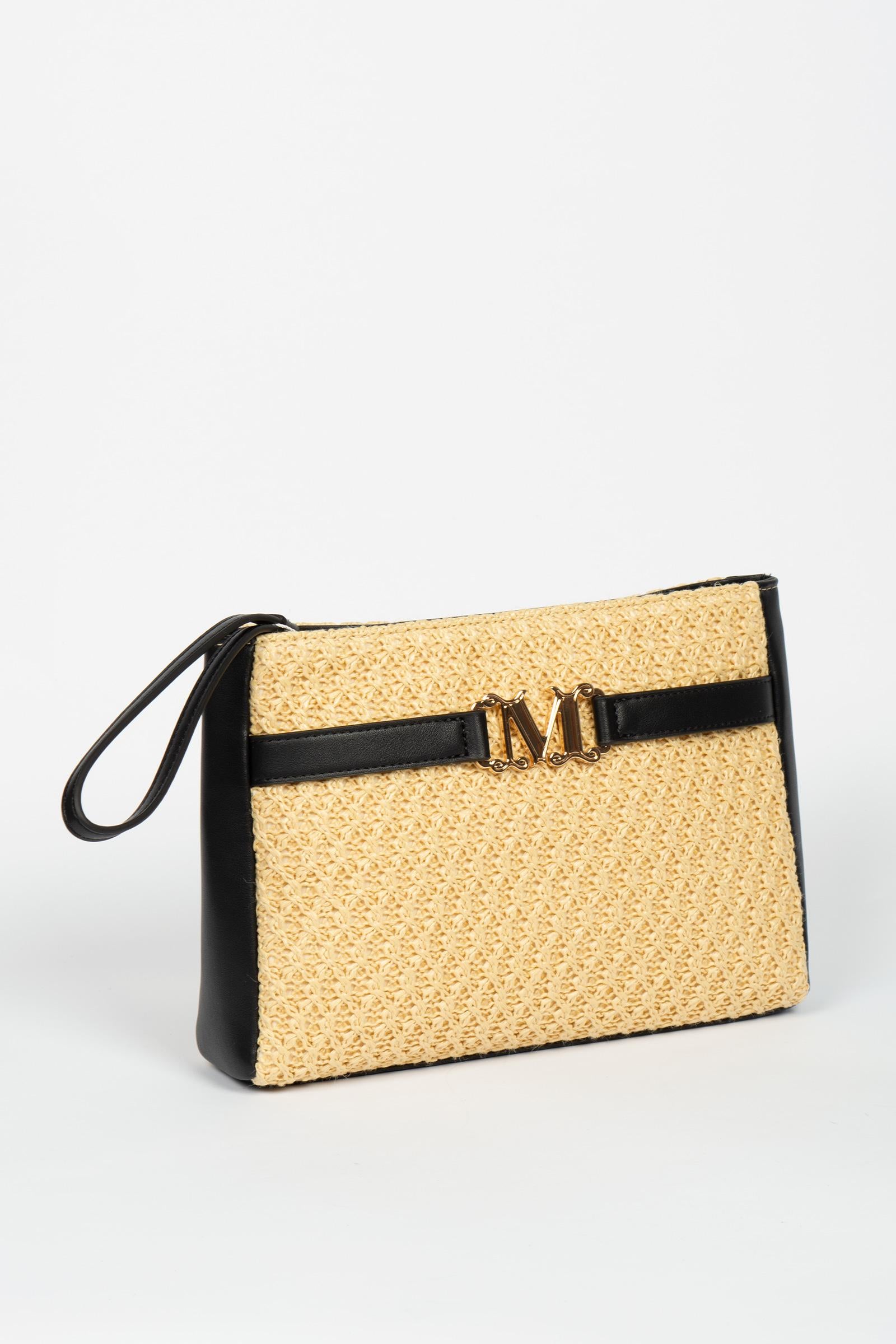Borsello in rafia 'mambo' 2616511089600 001 MAXMARA BEACHWARE 