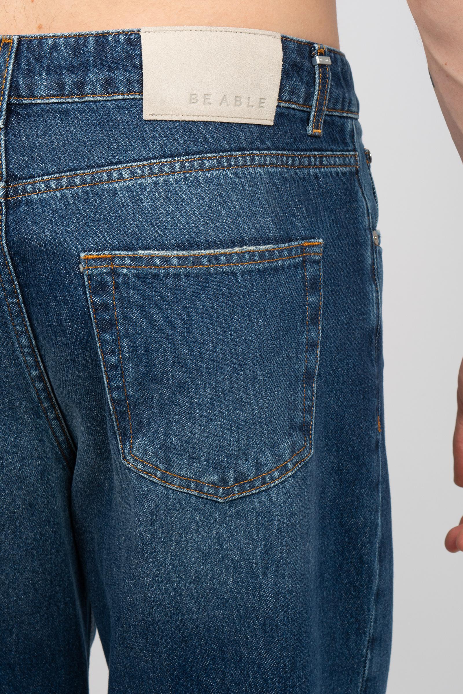 denim carrot in cotone 'niky' NIKYGFBS26 0001 BE ABLE 