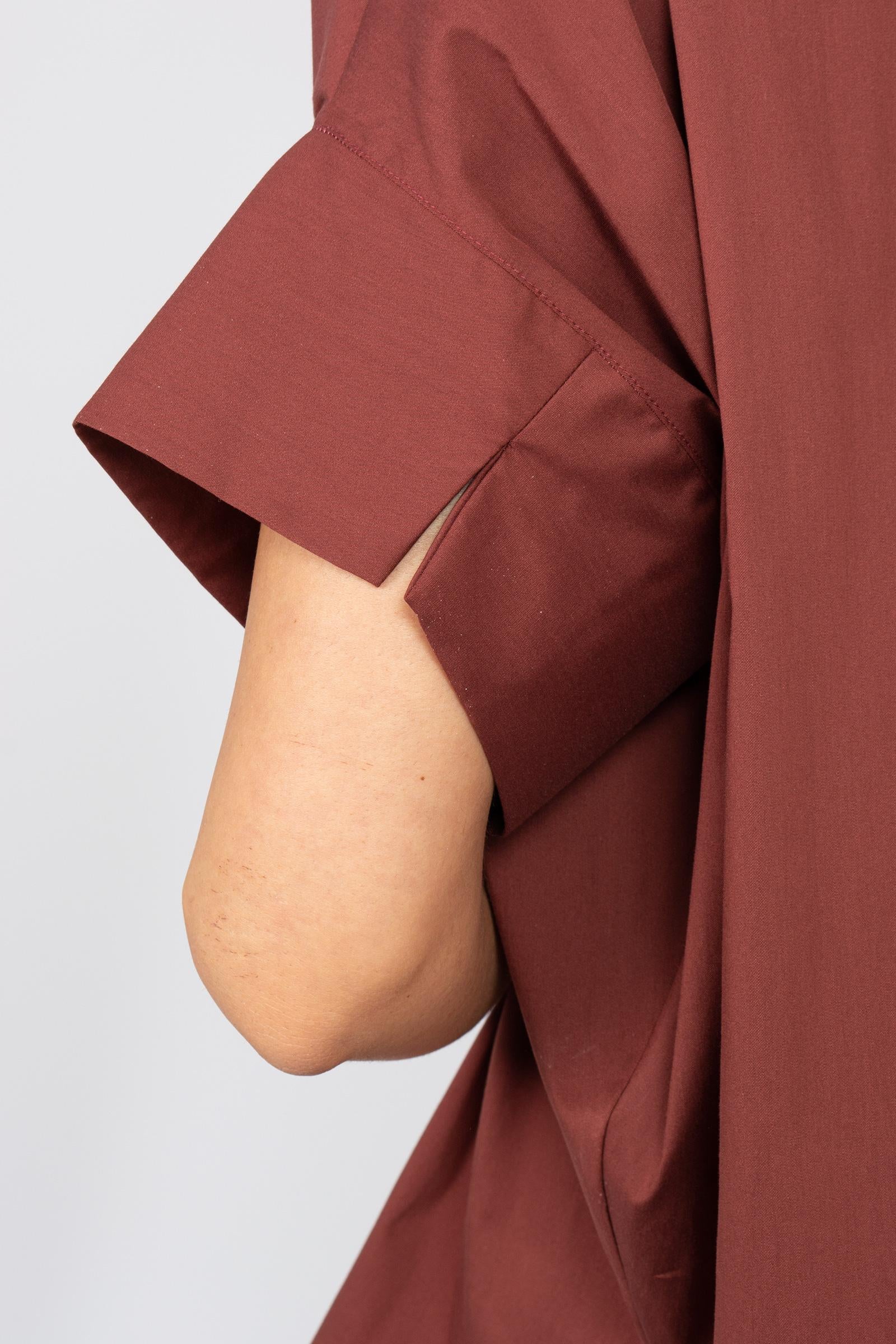 blusa in misto cotone stretch SS1068128 217 ANNA SERAVALLI 