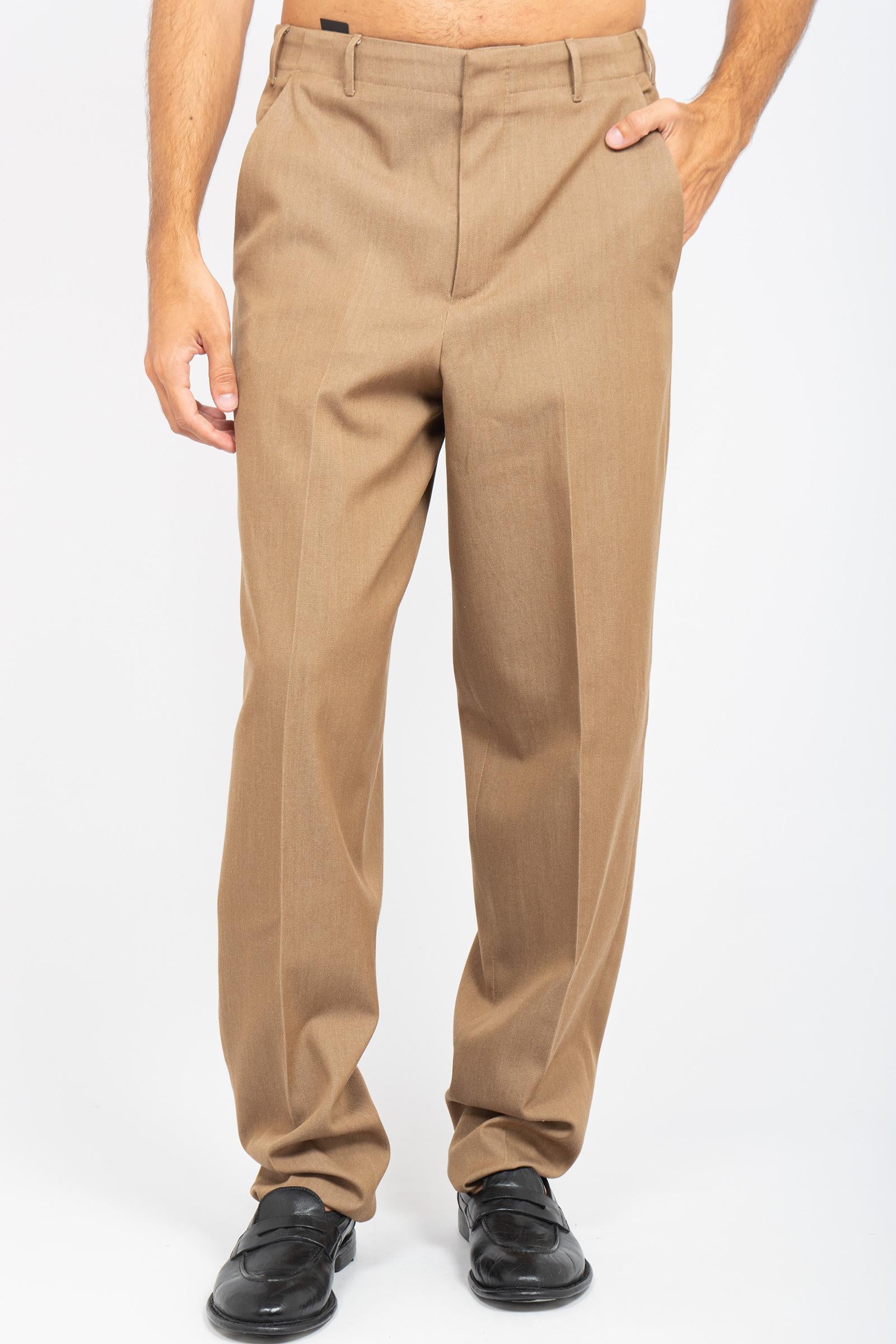 pantalone in misto lana 'wide' COCOAFAFZB0FWD SU940090 PT TORINO 