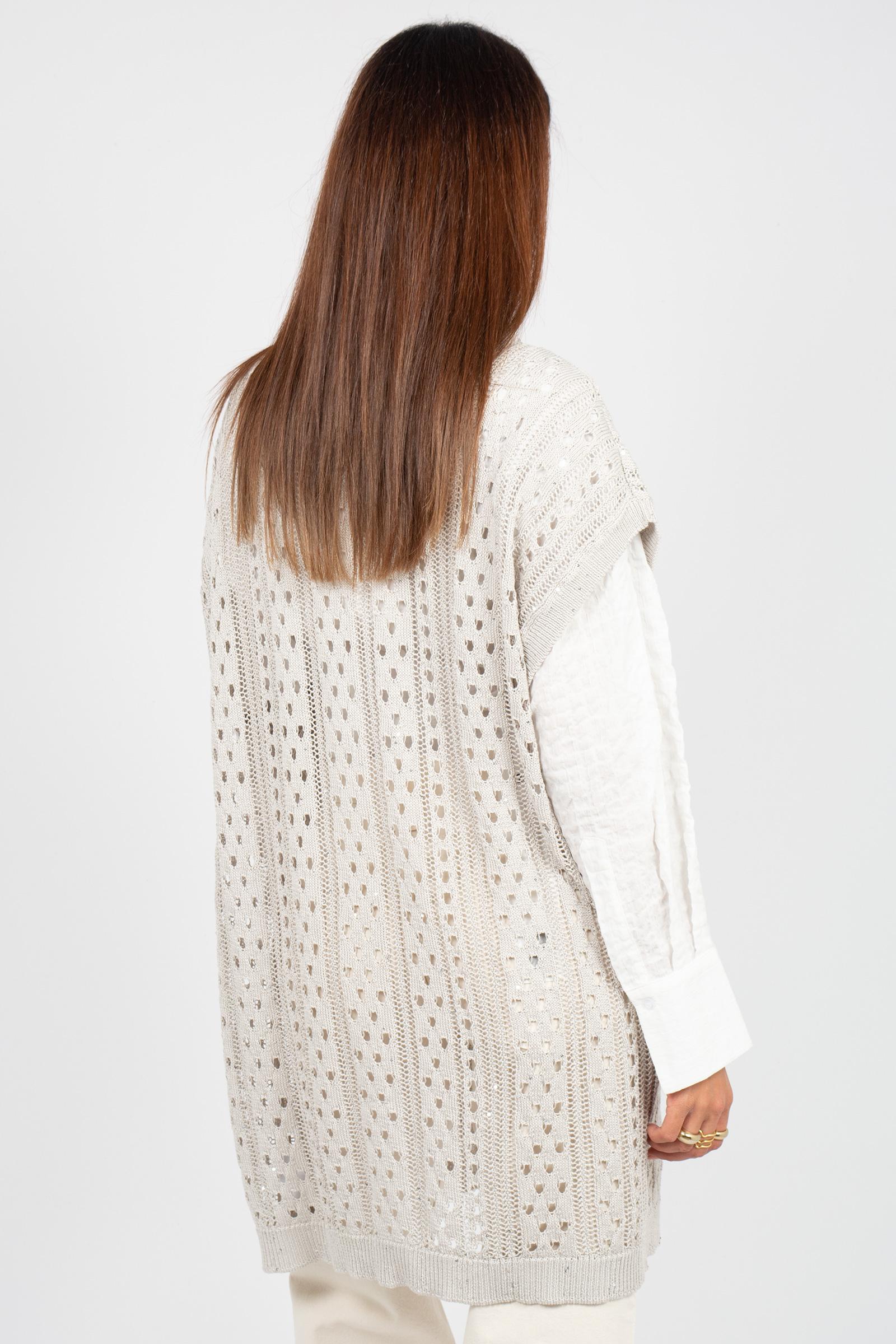 cardigan in misto cotone SS260732402 62 PUROTATTO 