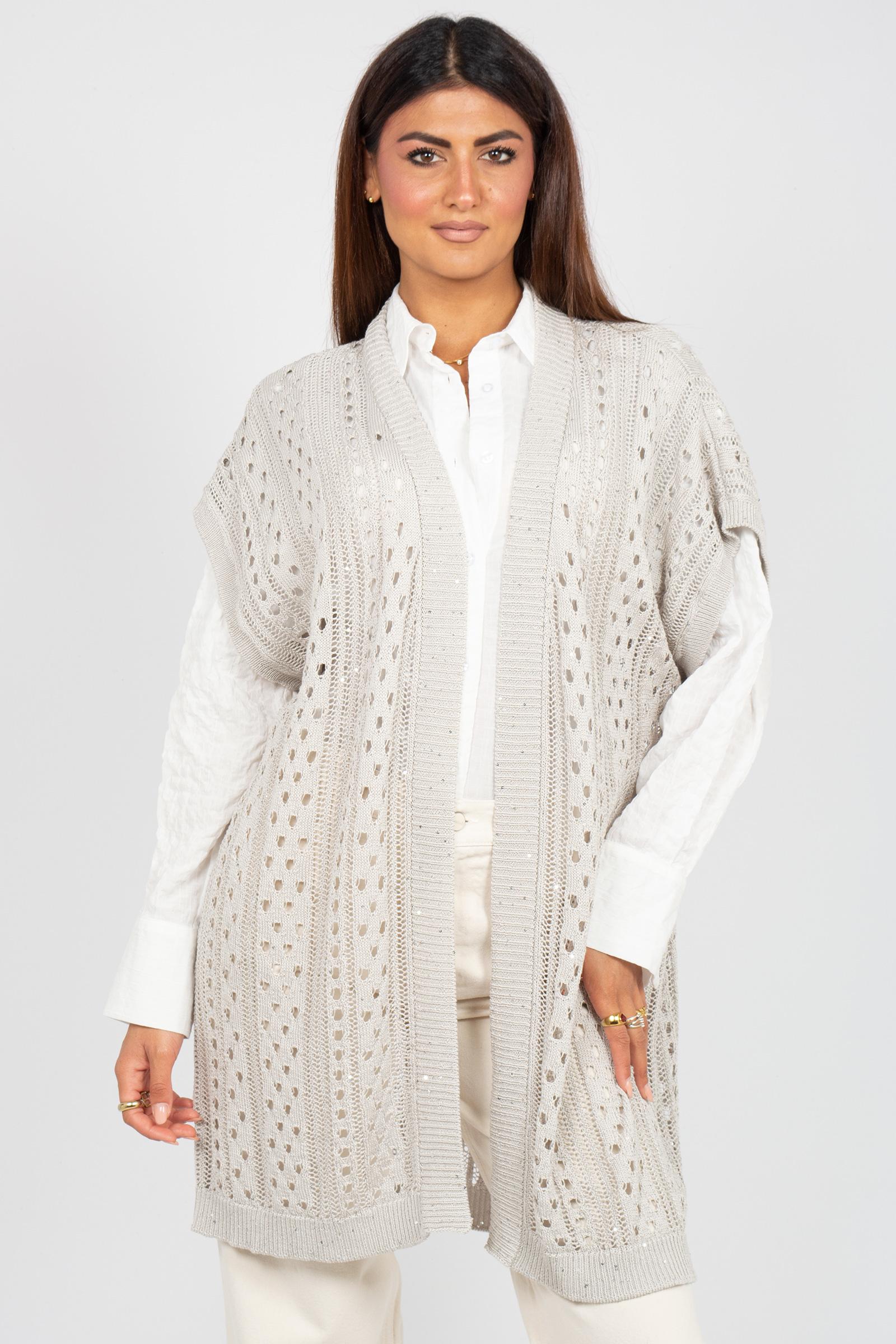 cardigan in misto cotone SS260732402 62 PUROTATTO 