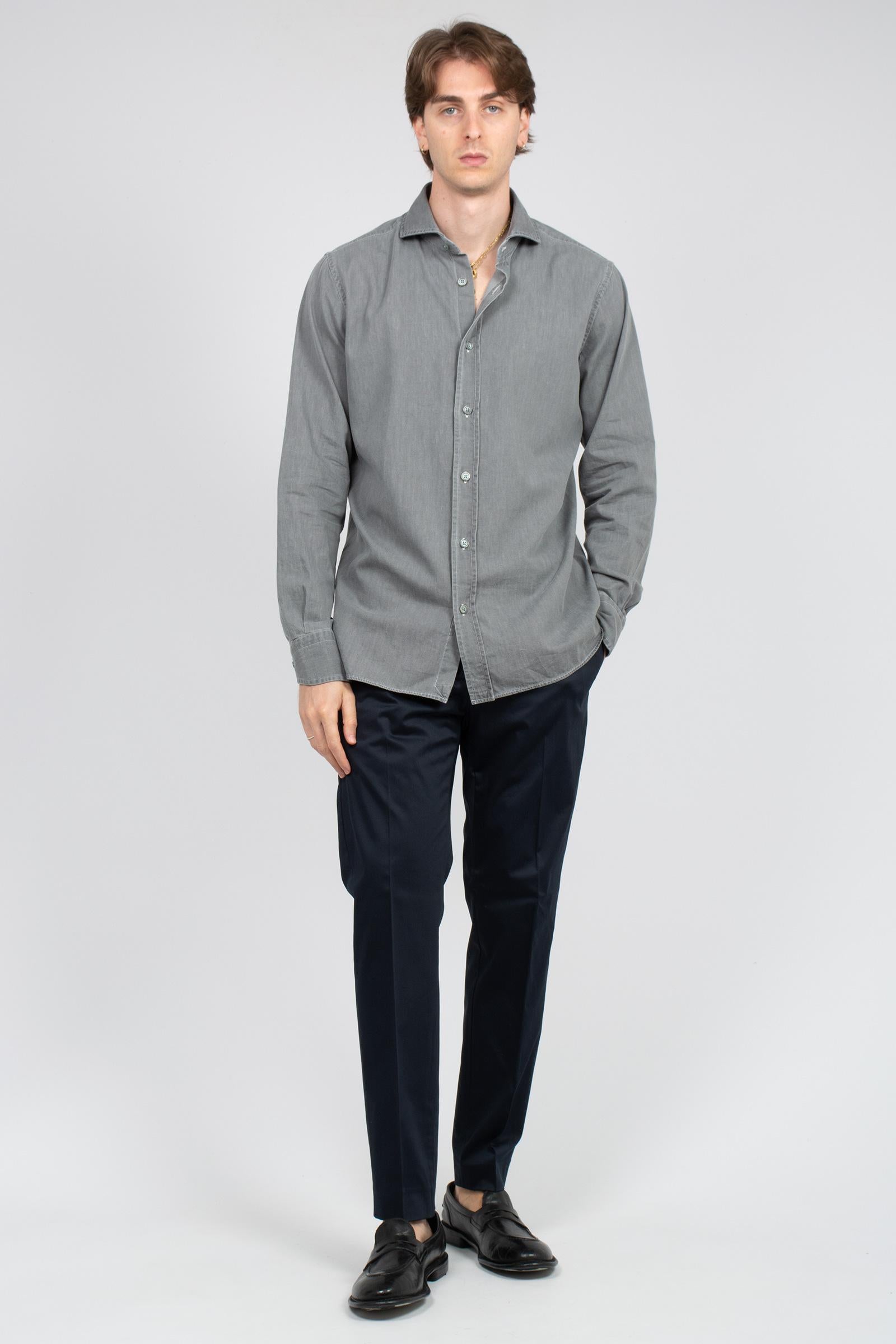 pantalone in cotone stretch 'dieci fit' COASX0Z00FWD NU680360 PT TORINO 