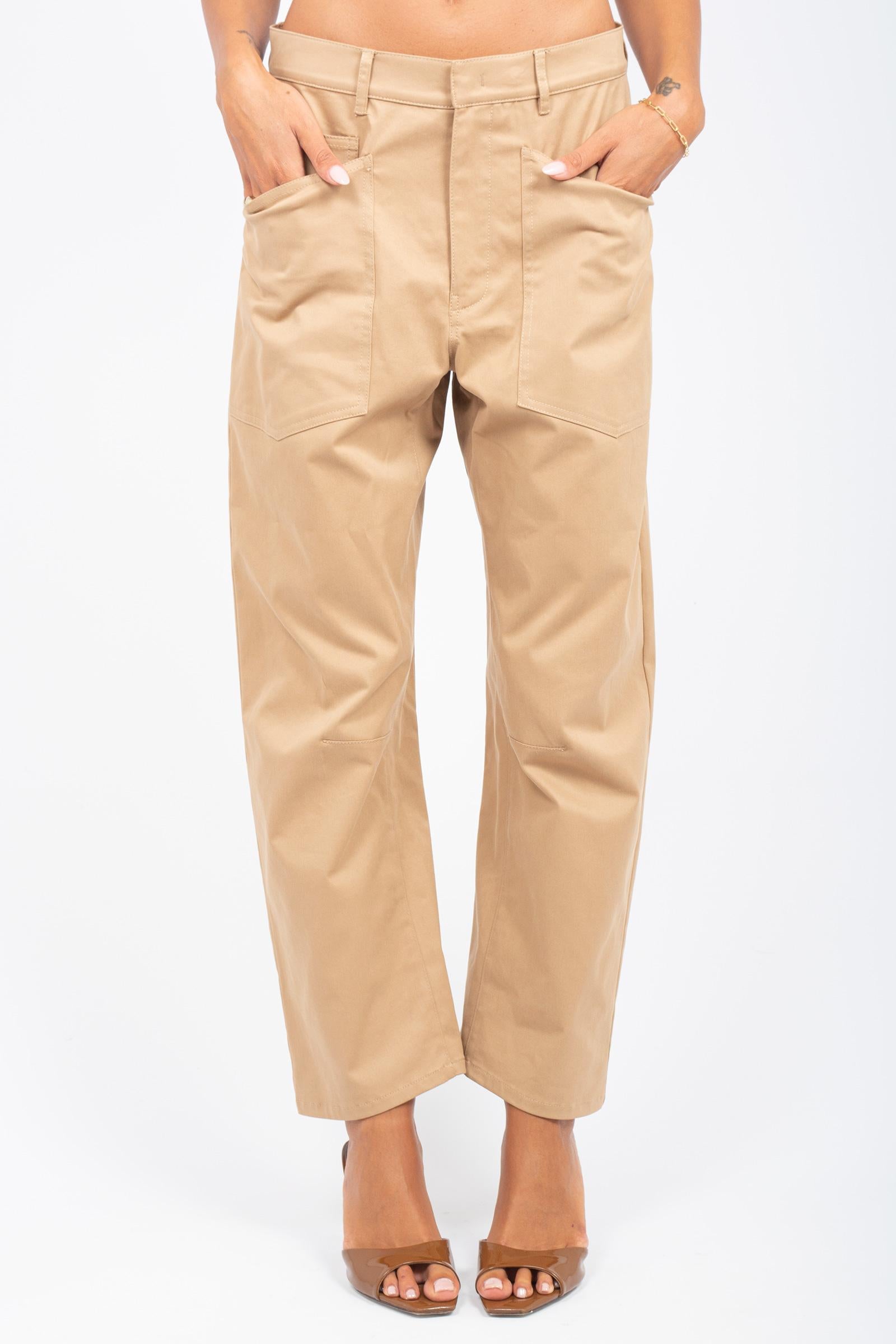 pantalon cargo in cotone 'querida' Y5WO13 V34 SEMICOUTURE 