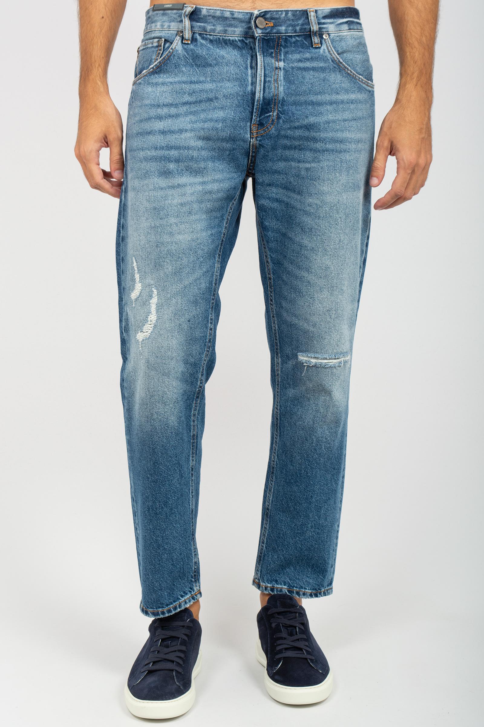 denim in cotone 'carrot' C5RP05B0 AW0250MI20 PT TORINO DENIM 