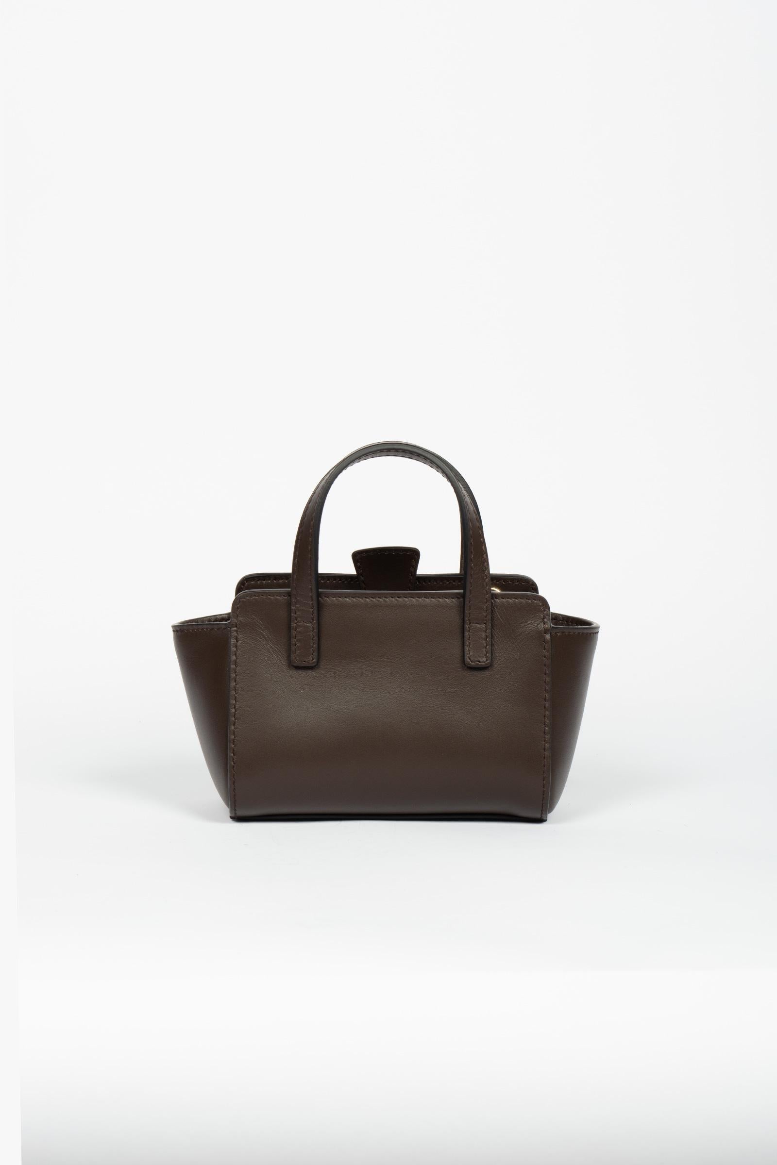 shoulder bag 'flap xs' in pelle FL14XSPREMIERE TMORO HIDESINS 