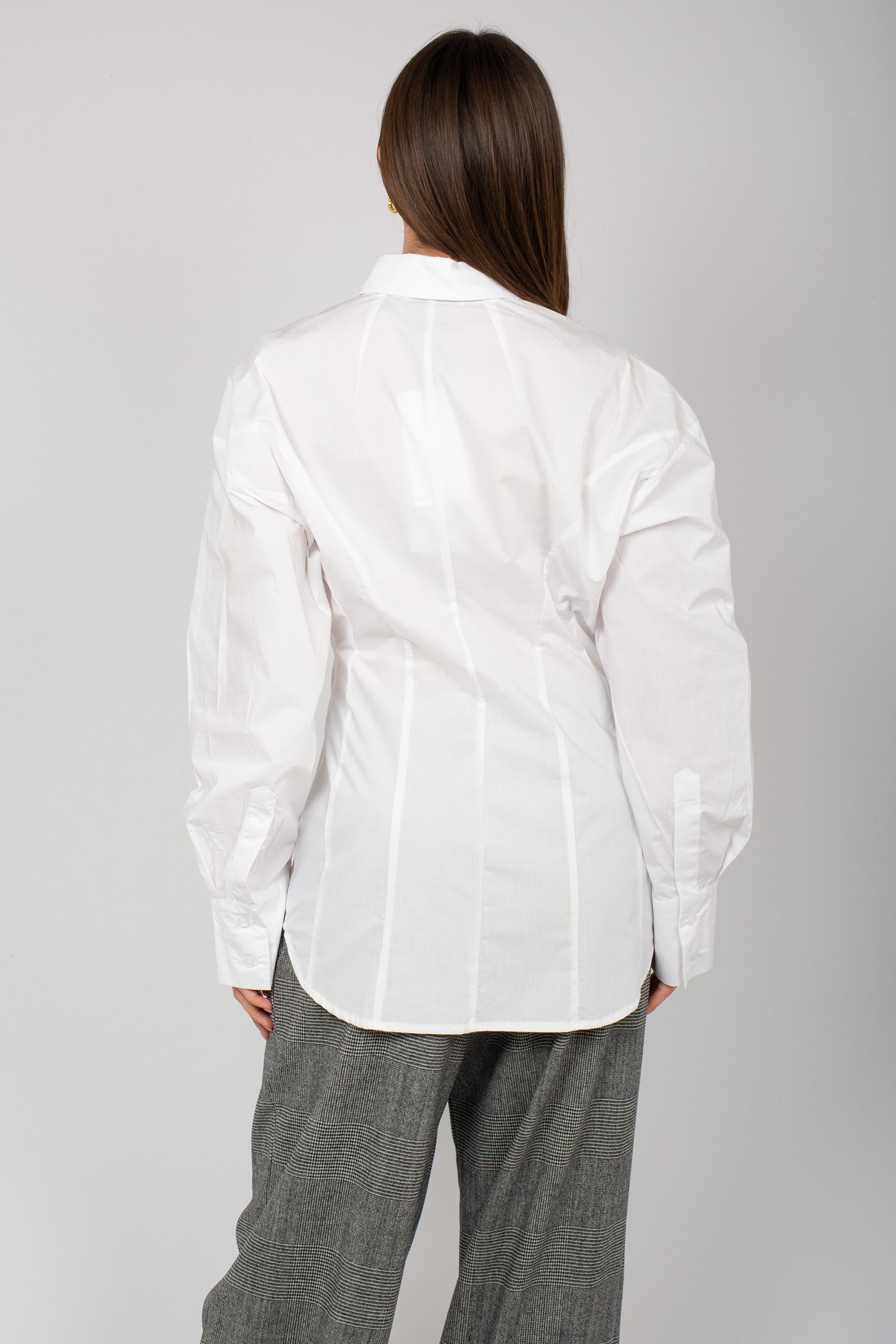 camicia in popeline F25SL09 W201 WEILI ZHENG 