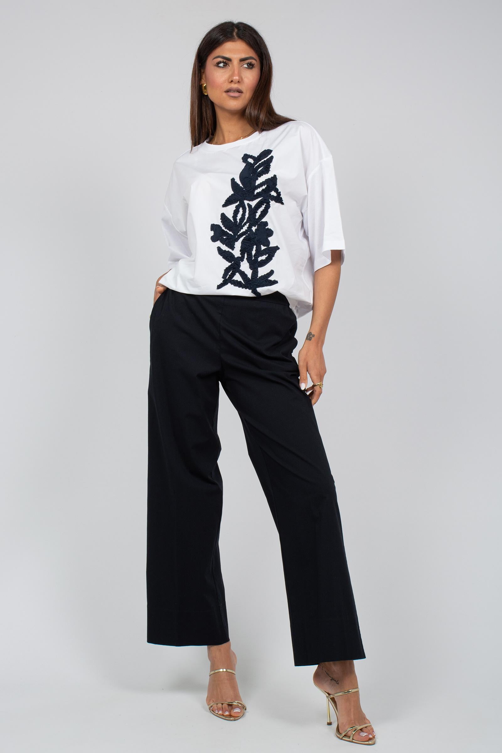 pantalone in cotone stretch WH1417 0031 YC MILANO 