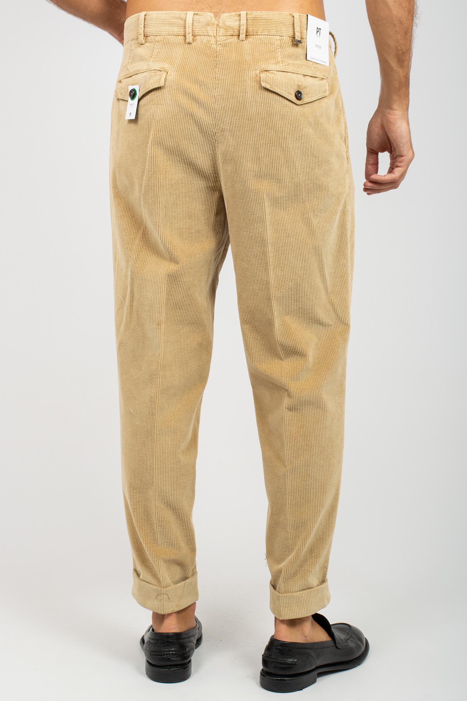 pantalone in velluto 'carrot' COZTCLZB0CL1 TU87N845 PT TORINO 