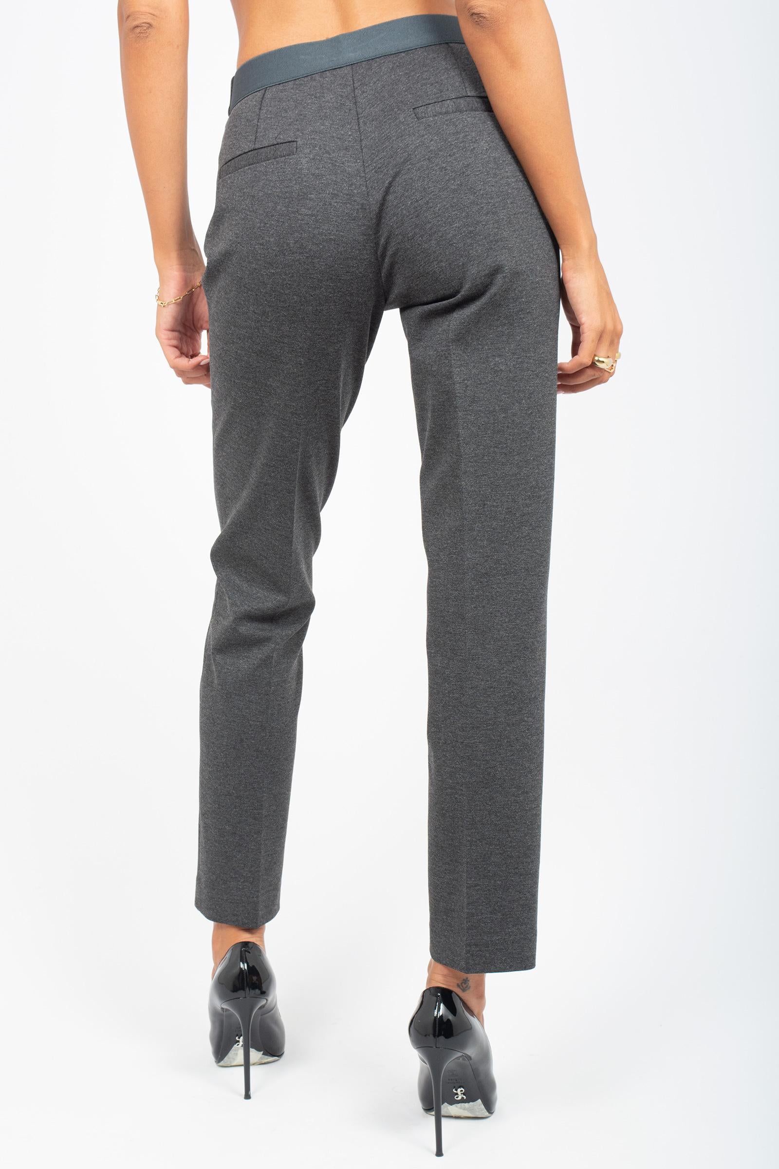 pantalone in punto milano P240CLERK GREY SANGERMANO 