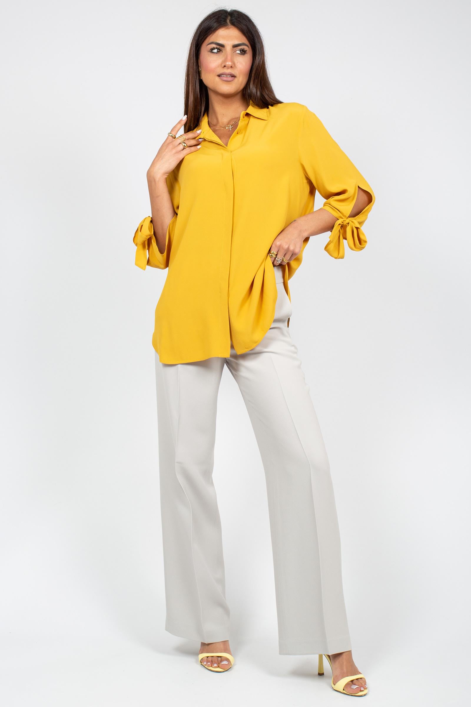 pantalone in misto viscosa P26M976MB PERLA VIA MASINI 80 