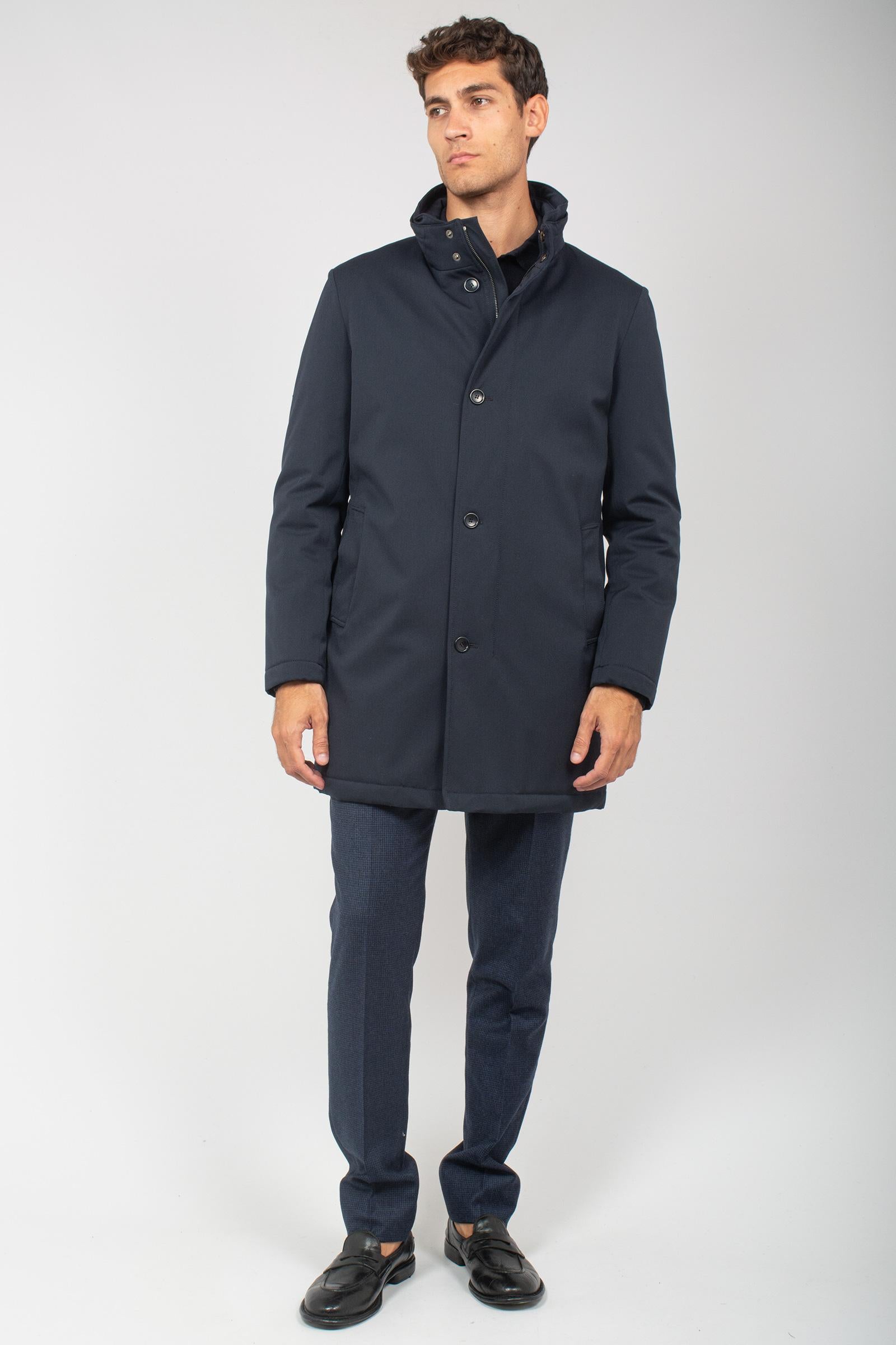 cappotto in tessuto storm system loro piana 9000952301V3 1335 TARDIA 