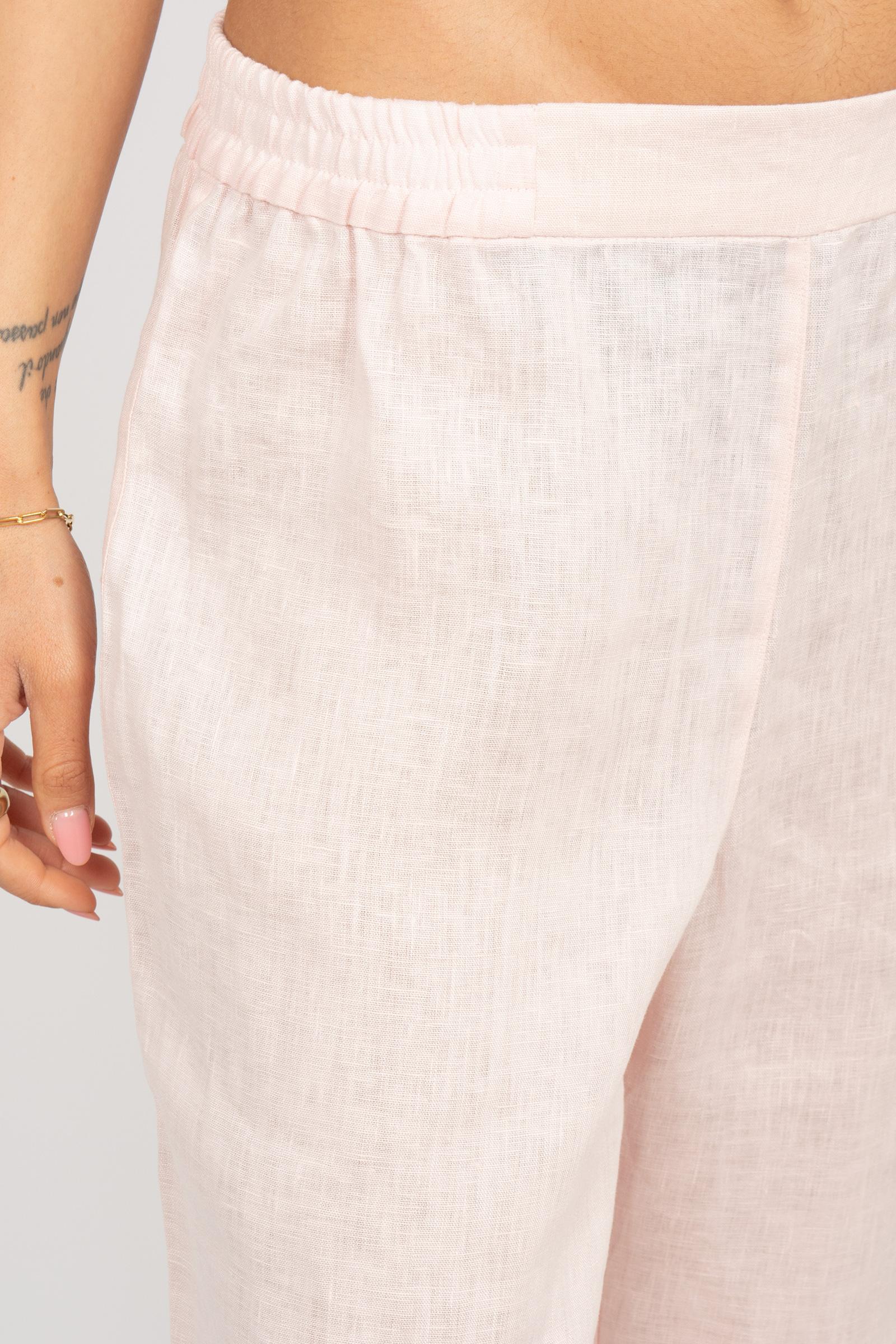 pantalone in lino P017R008955N 06 DIANA GALLESI 