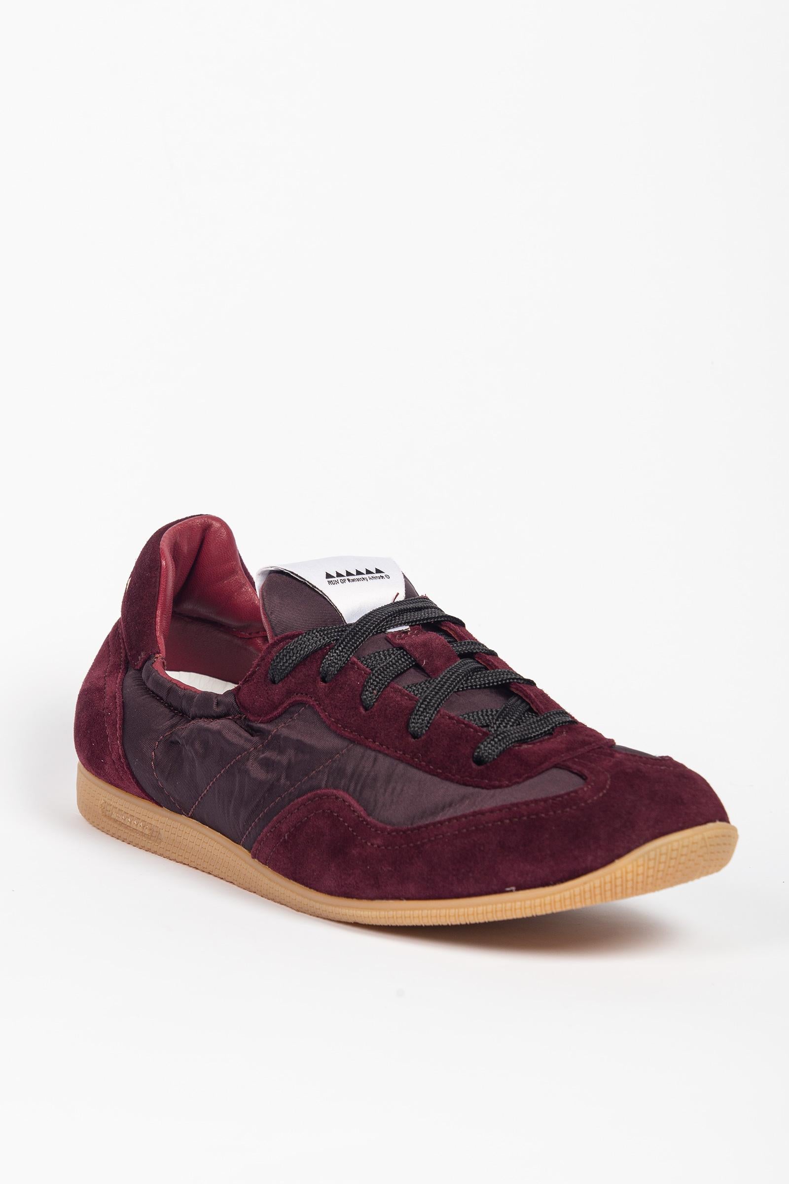 sneraker in camoscio e nylon 'joyner' JOYNERW BORDEUAX RUN OF 