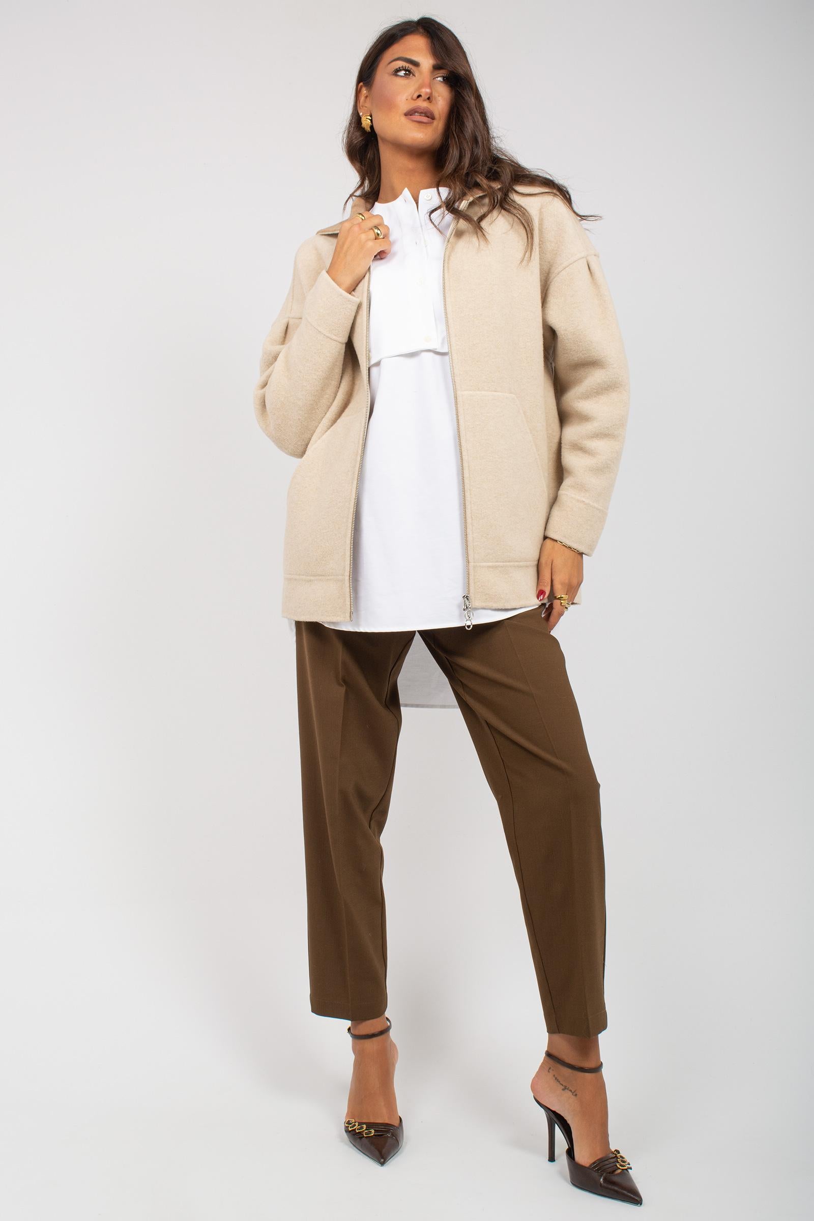 Felpa in misto lana 'sottile' 2526916018000 001 MM - MAX MARA 