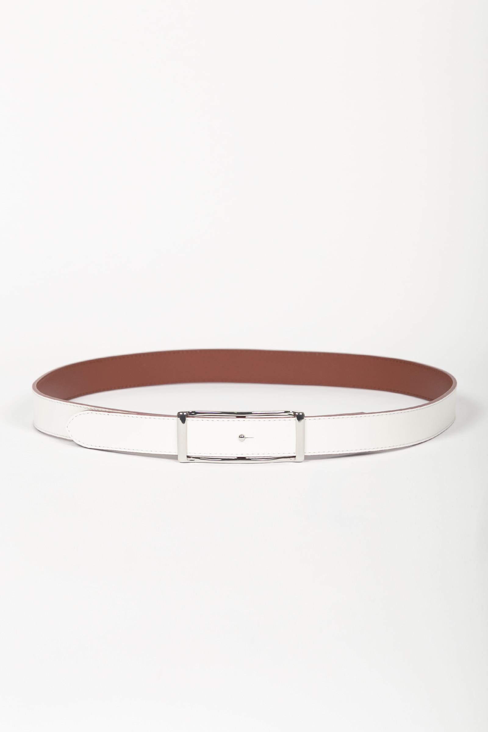 cintura reversibile in pelle 'alana' Y5SX05 A01T3 SEMICOUTURE 