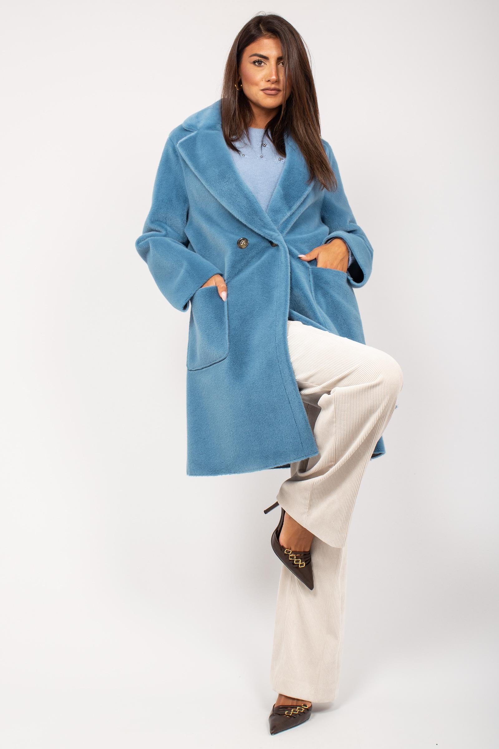 giacca in ecopelliccia F597R001410N 04 DIANA GALLESI 