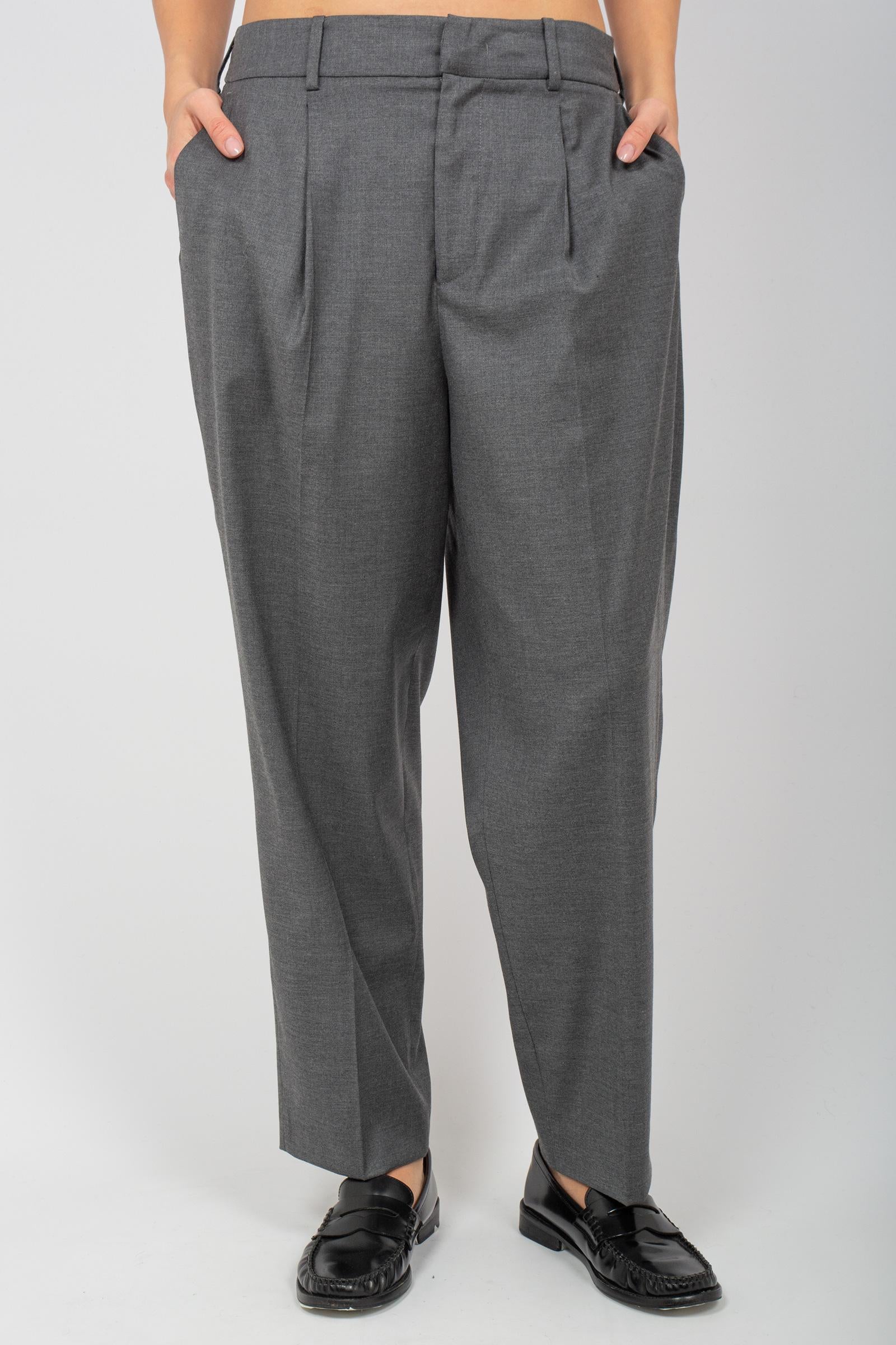 pantalone con pince 'daisy' CDVSDAZ00STD MA250240 PT TORINO 